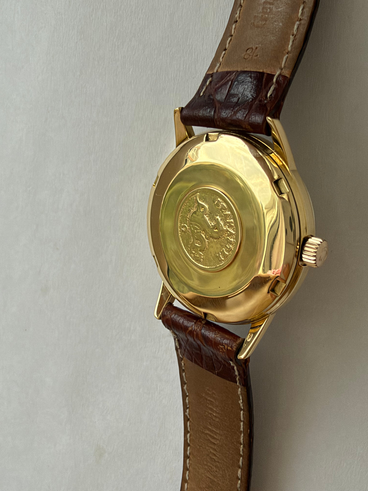Omega Seamaster Genève - Aur 18K - Automatic - Cal.552 din anul 1967 - Ref. 165.001 - Crosshair Dial
