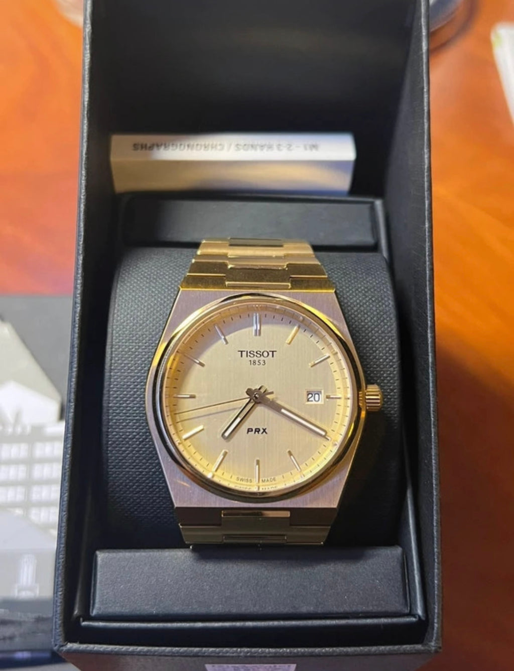 Tissot PRX 40mm - Gold - Full set - impecabil