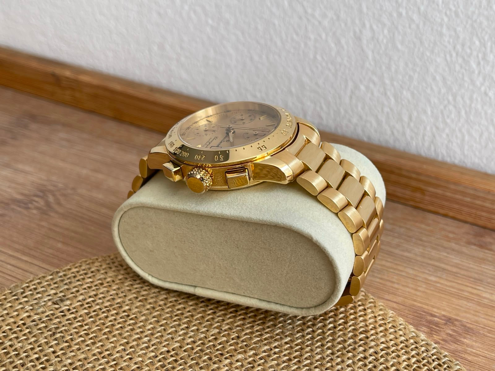 Ceas din Aur 18K Louis Davin - Valjoux 7750 - 148g total
