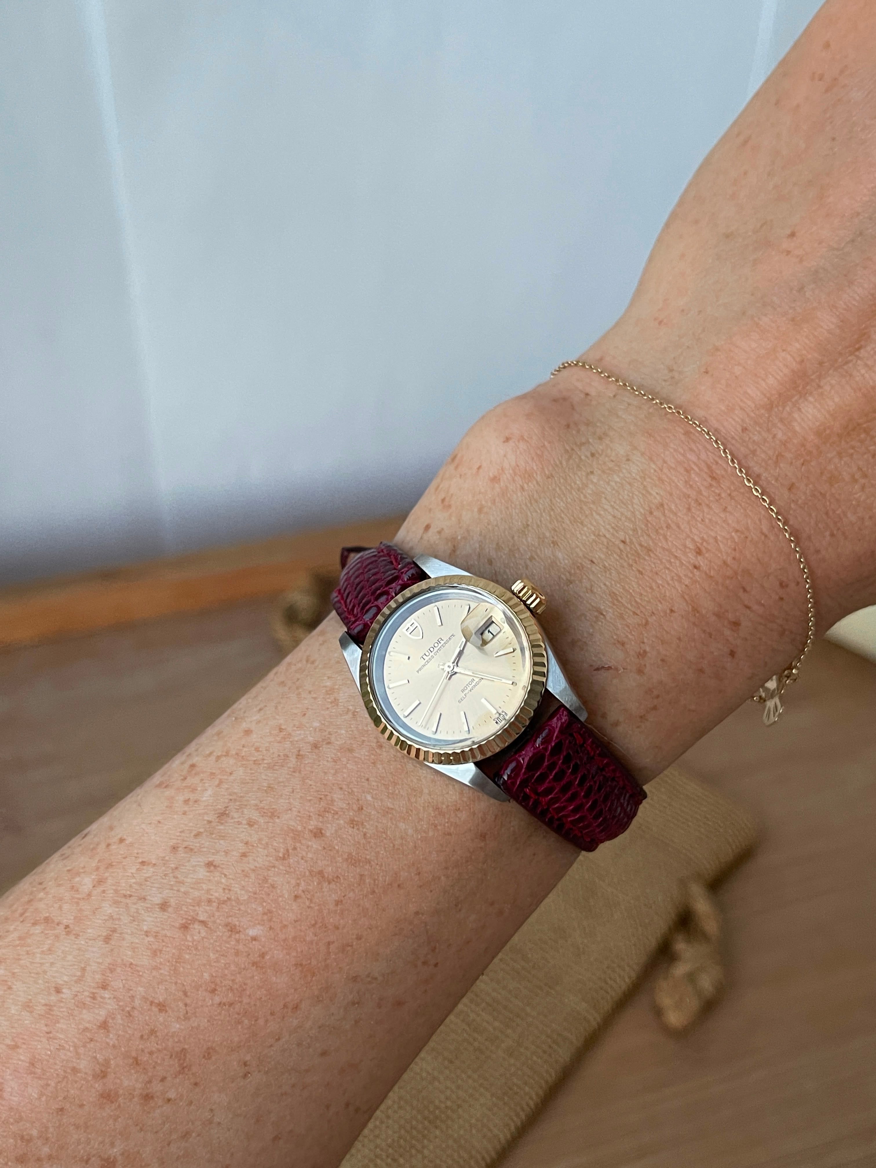 Tudor Princess Oysterdate Aur 18k Otel 26mm Ref. 92413