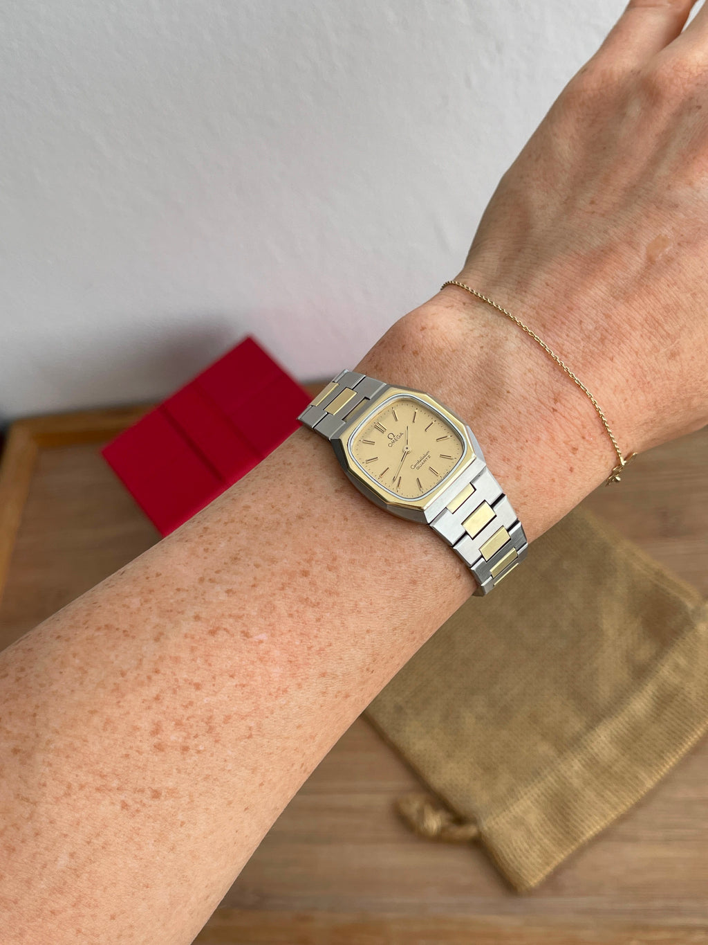 Omega Constellation Aur 18K si Otel Ref. 198.0123 - 33mm
