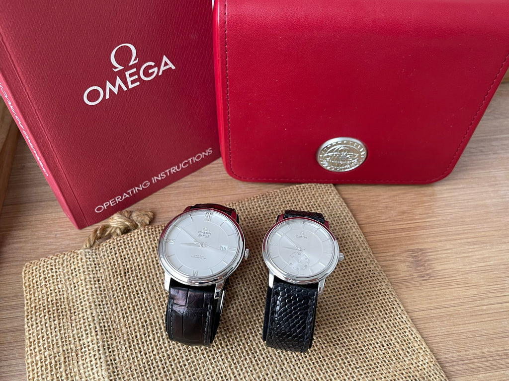 Omega De Ville Prestige 34.5mm Mecanic & Omega De Ville Prestige Co-Axial 2500 - 39.5mm - Set