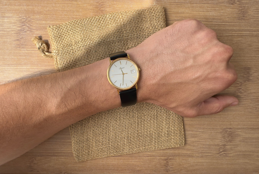 Ceas Tissot Goldrun Aur 18k - 34mm - impecabil - Unisex