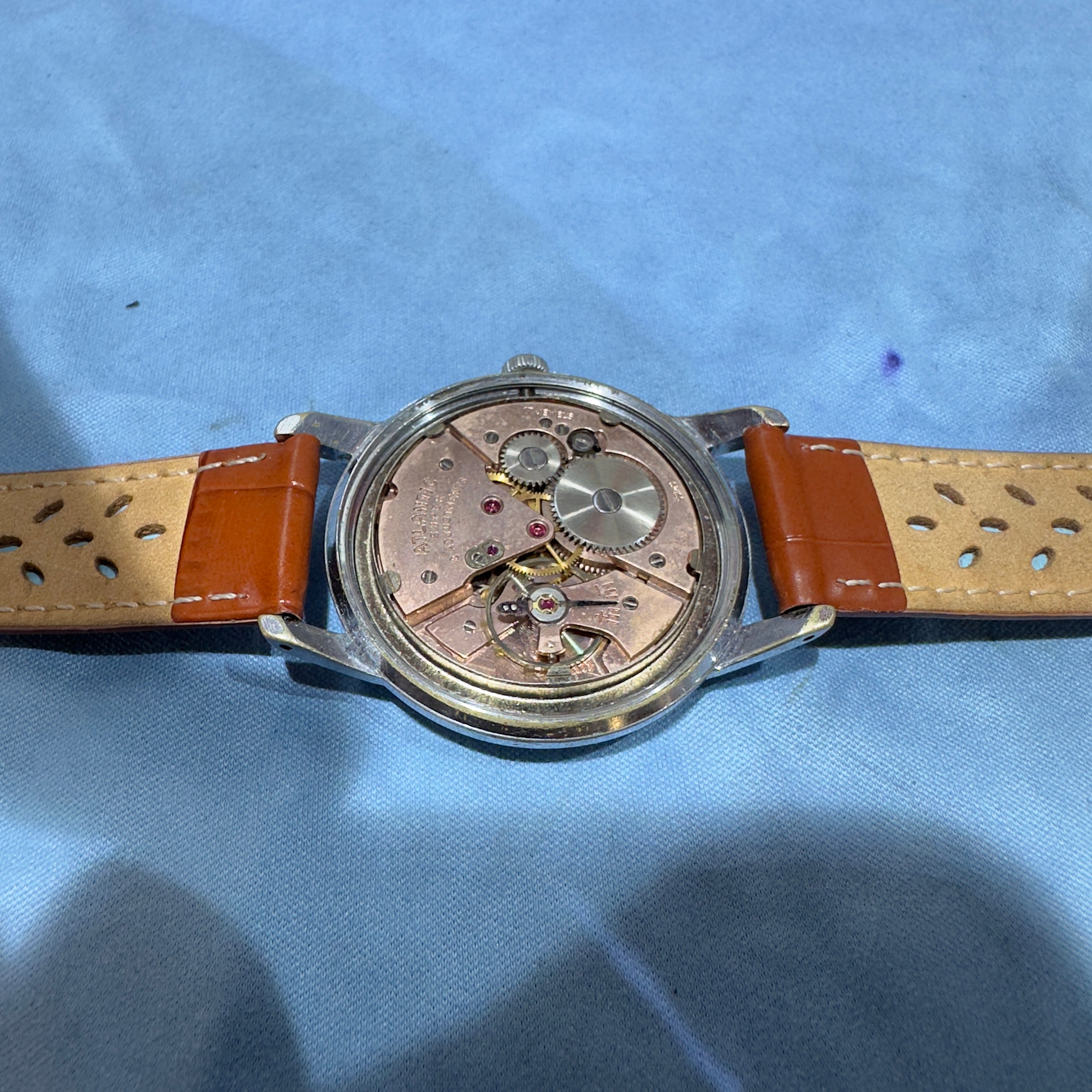 Atlantic Worldmaster 38mm - Mecanic - Mecanism Eta