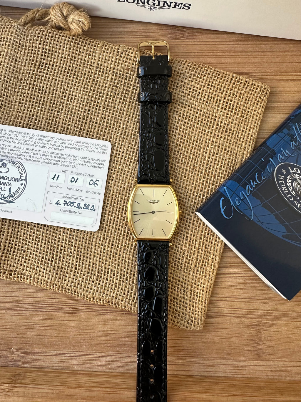 Longines La Grande Classique Tonneau Lady L4.705.2.32.2