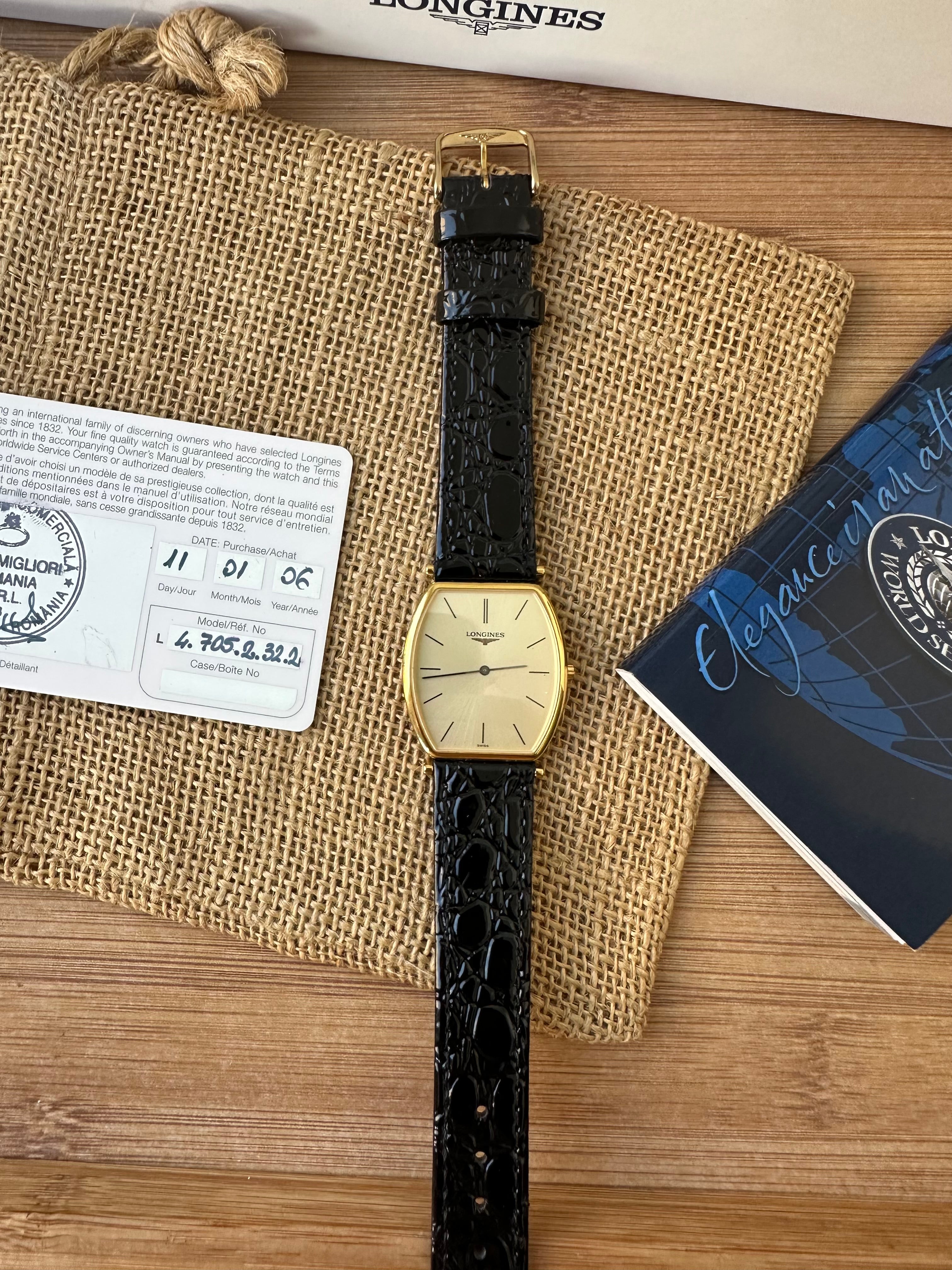 Longines La Grande Classique Tonneau Lady L4.705.2.32.2