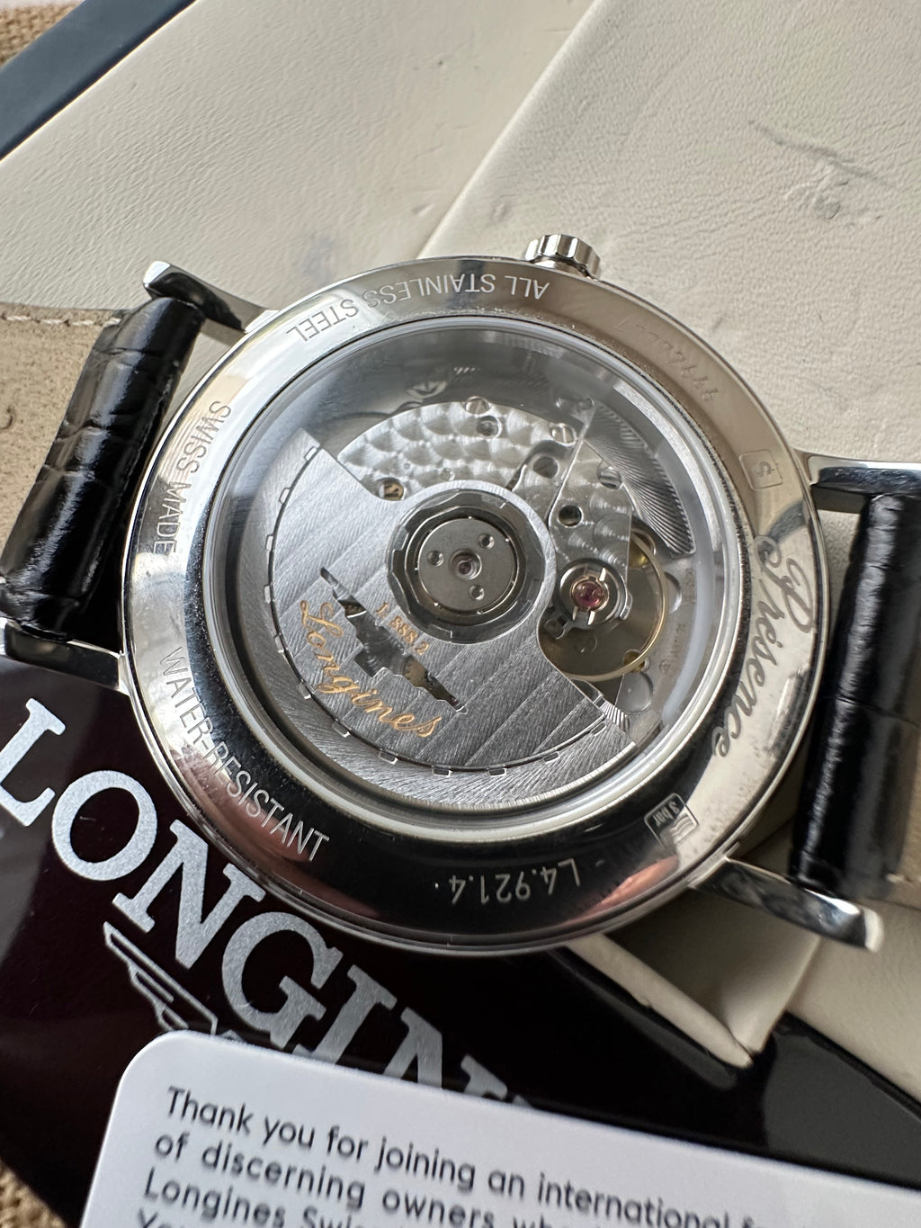 Longines Présence Automatic 38.5mm diametrul - impecabil - Full set L4.921.4.52.2