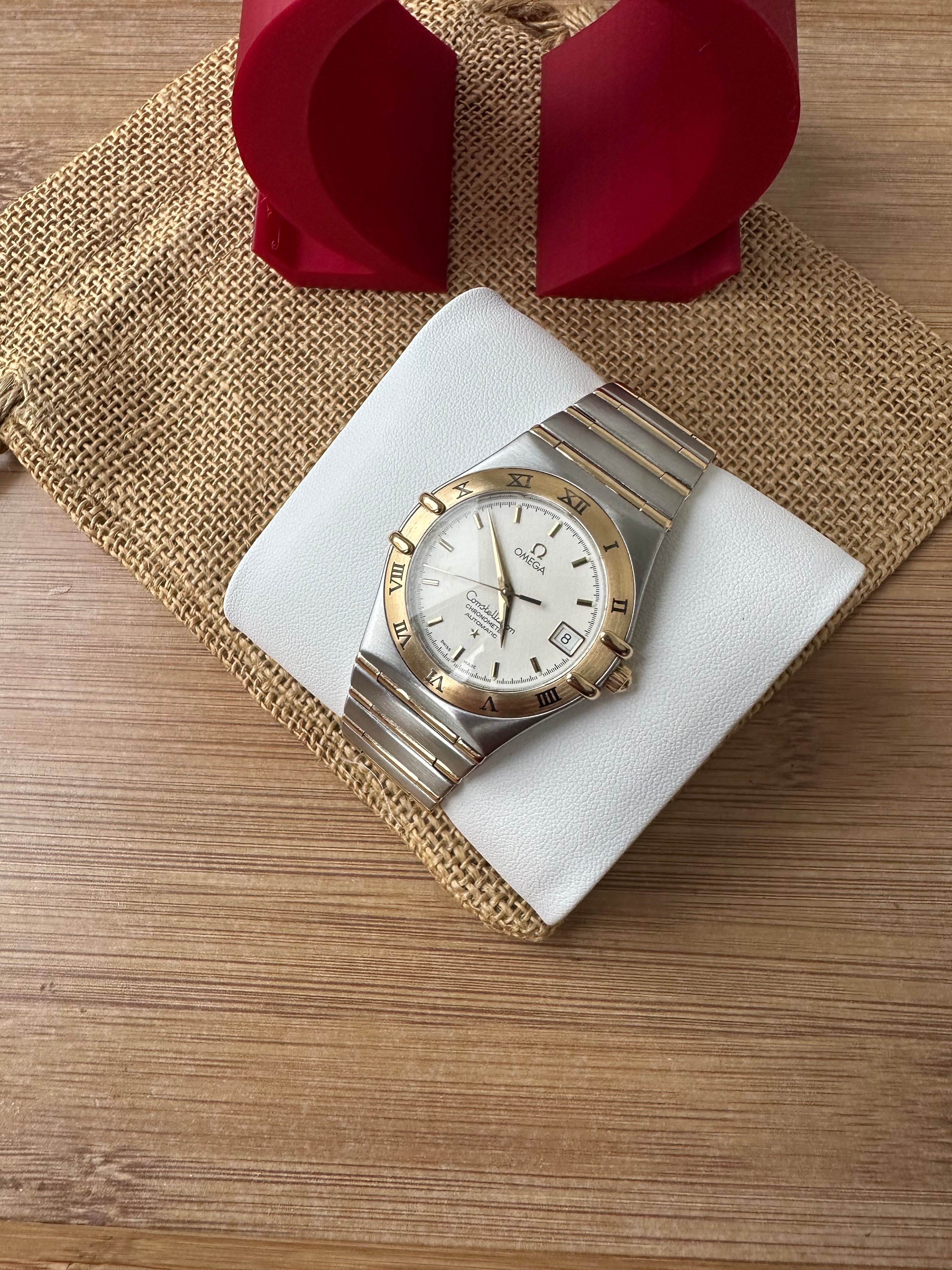 Omega Constellation Aur 18k Oțel Automatic 35.5mm diametrul