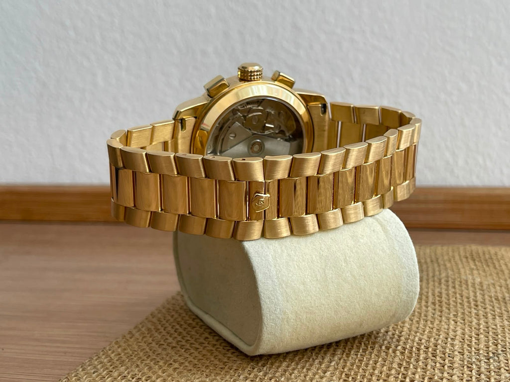 Ceas din Aur 18K Louis Davin - Valjoux 7750 - 148g total