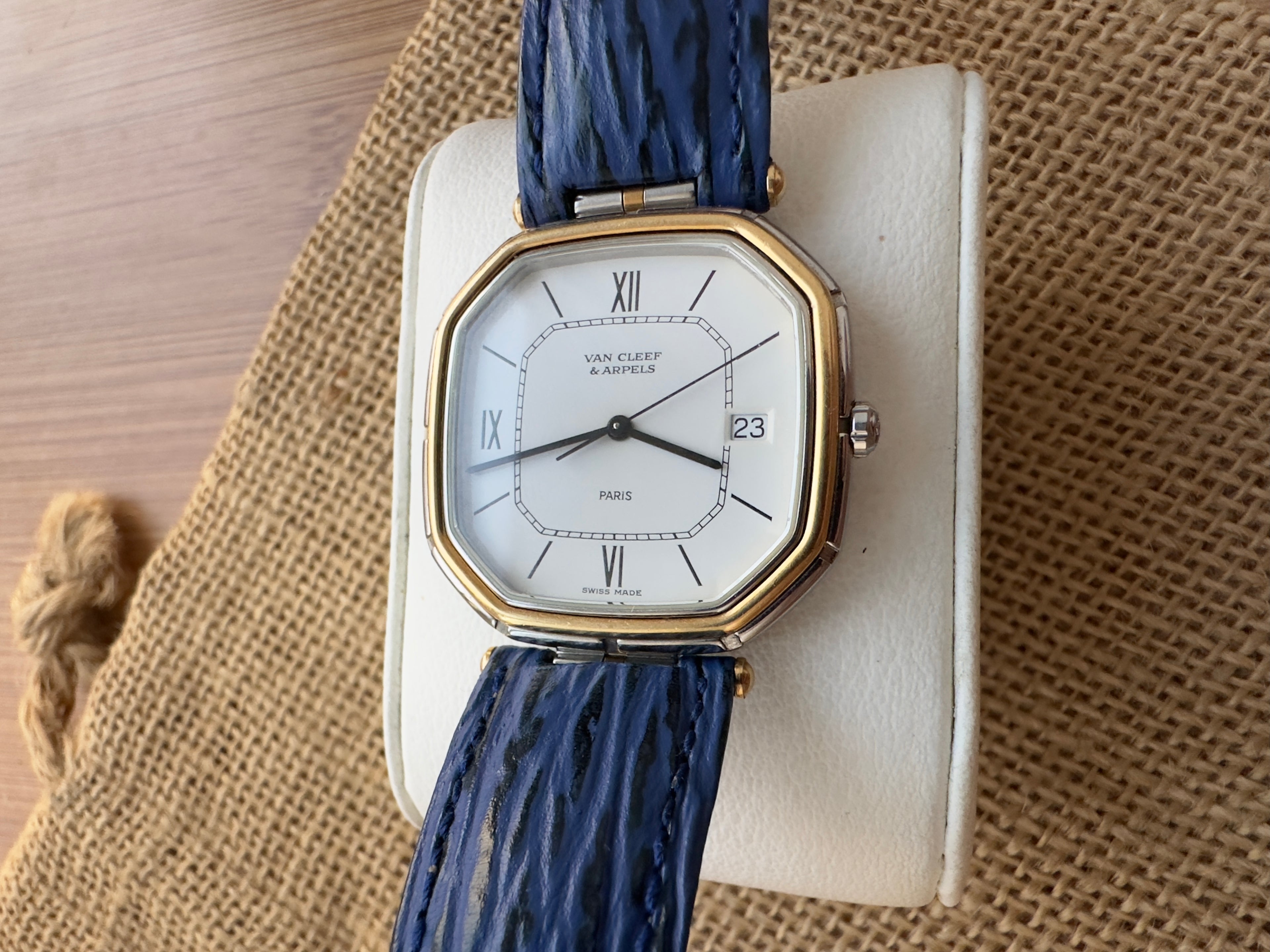 Ceas Van Cleef Lady - aur 18k oțel