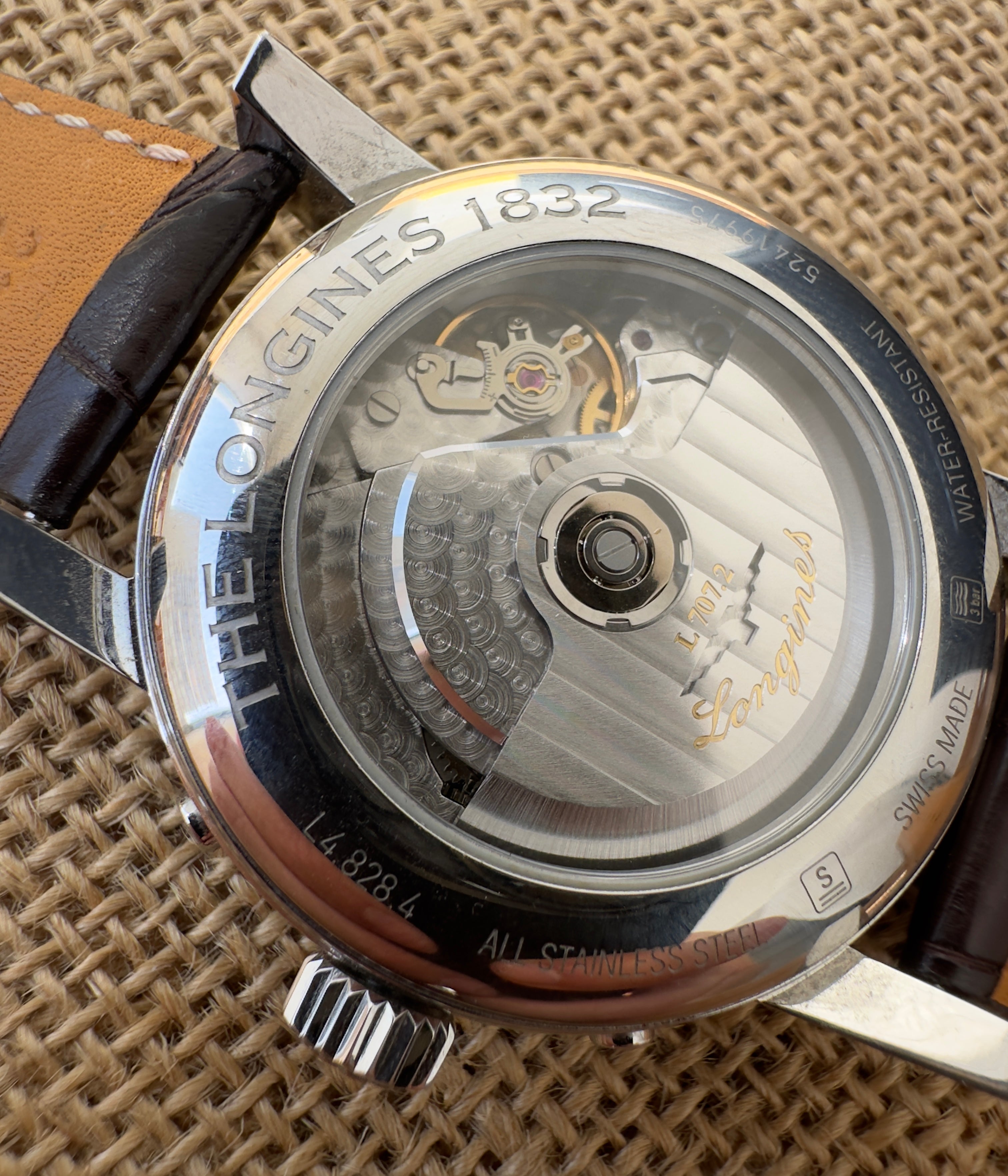 Ceas barbatesc Longines L4.828.4.92.2
1832 Retrograde Moonphase Stainless Steel / Beige