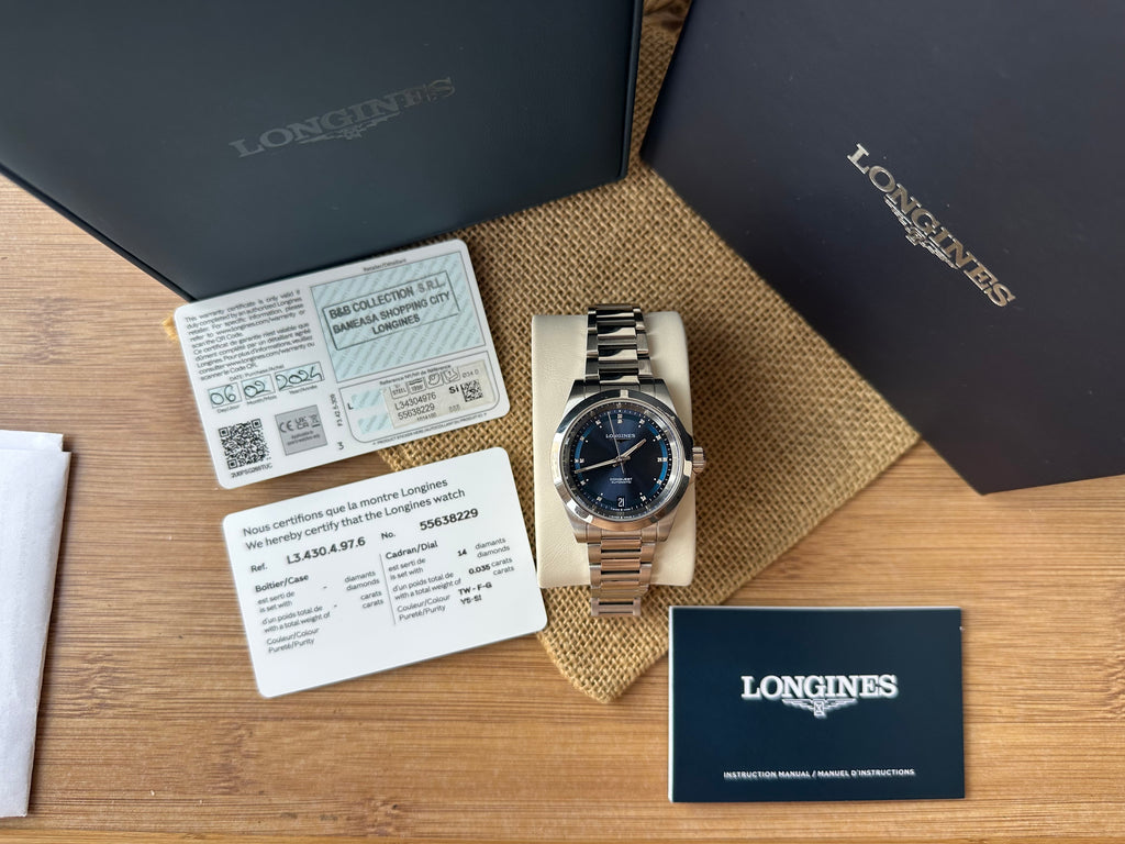 Longines Conquest Lady - Diamonds - L3.320.4.97.6