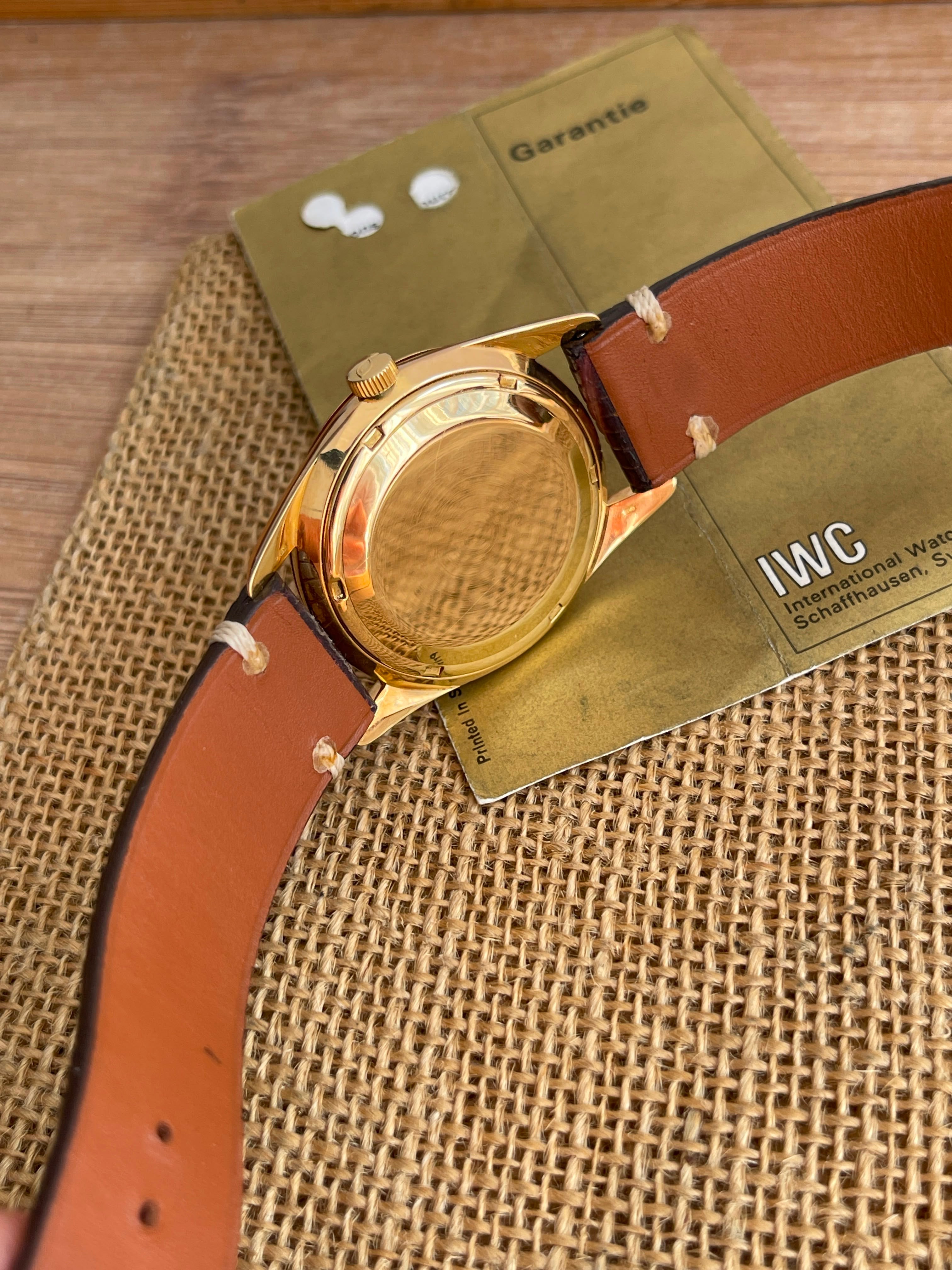 IWC Automatic Aur 18K - Vintage - NOS - din 1970