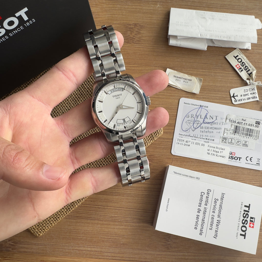 Ceas Tissot Couturier Daydate 39mm automatic - Full set - Eta2834-2 impecabil