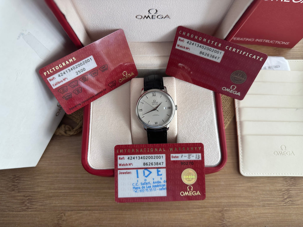 Omega De Ville Prestige Automatic 39.5mm Co-Axial Ref. 424.13.40.20.02.001