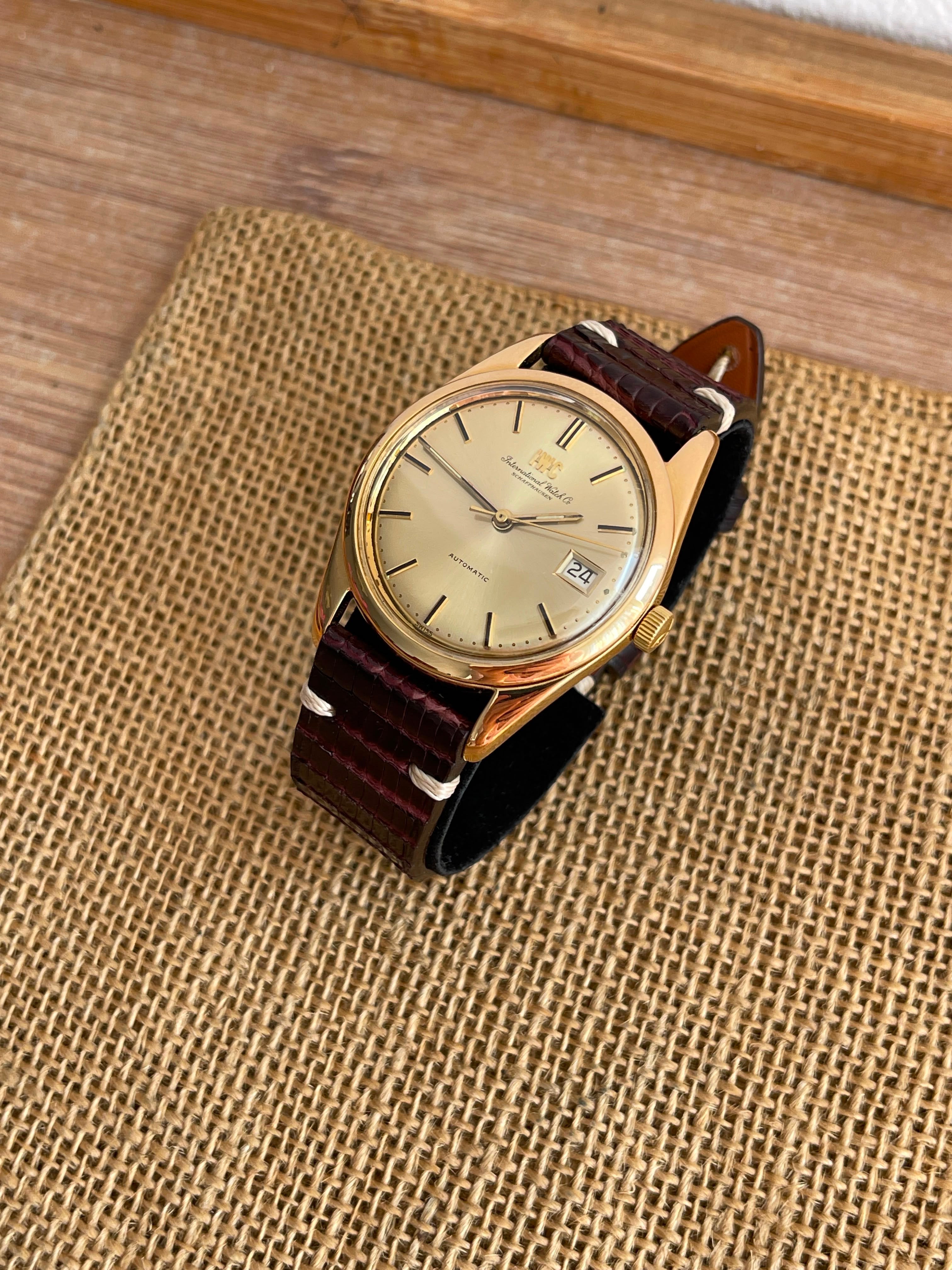 IWC Automatic Aur 18K - Vintage - NOS - din 1970