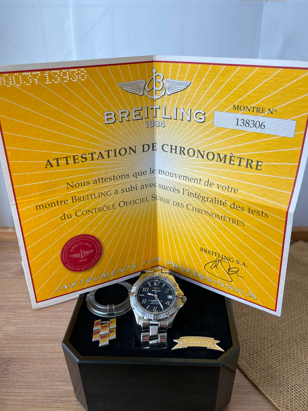 Breitling Colt Ocean Automatic 38mm - Full Set - Ref. A17350