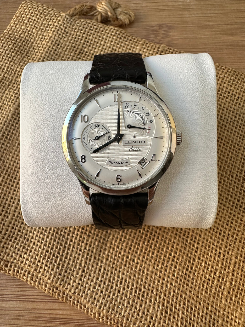 Zenith Elite - Reserve de Marche 37mm