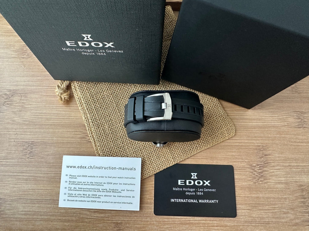 Ceas Edox Delfin Full set Rubber Strap