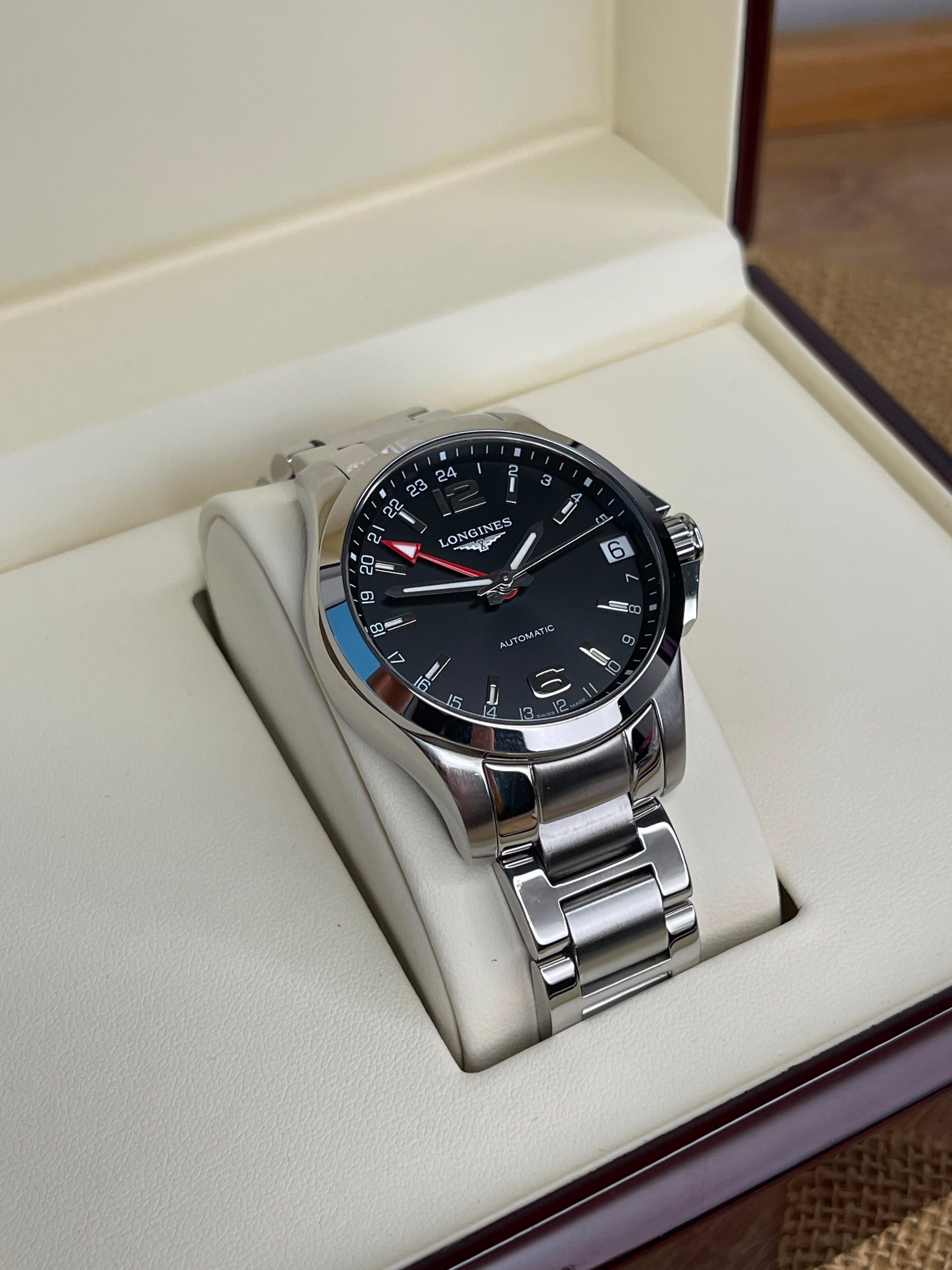Longines Conquest GMT - Automatic - 41mm - impecabil