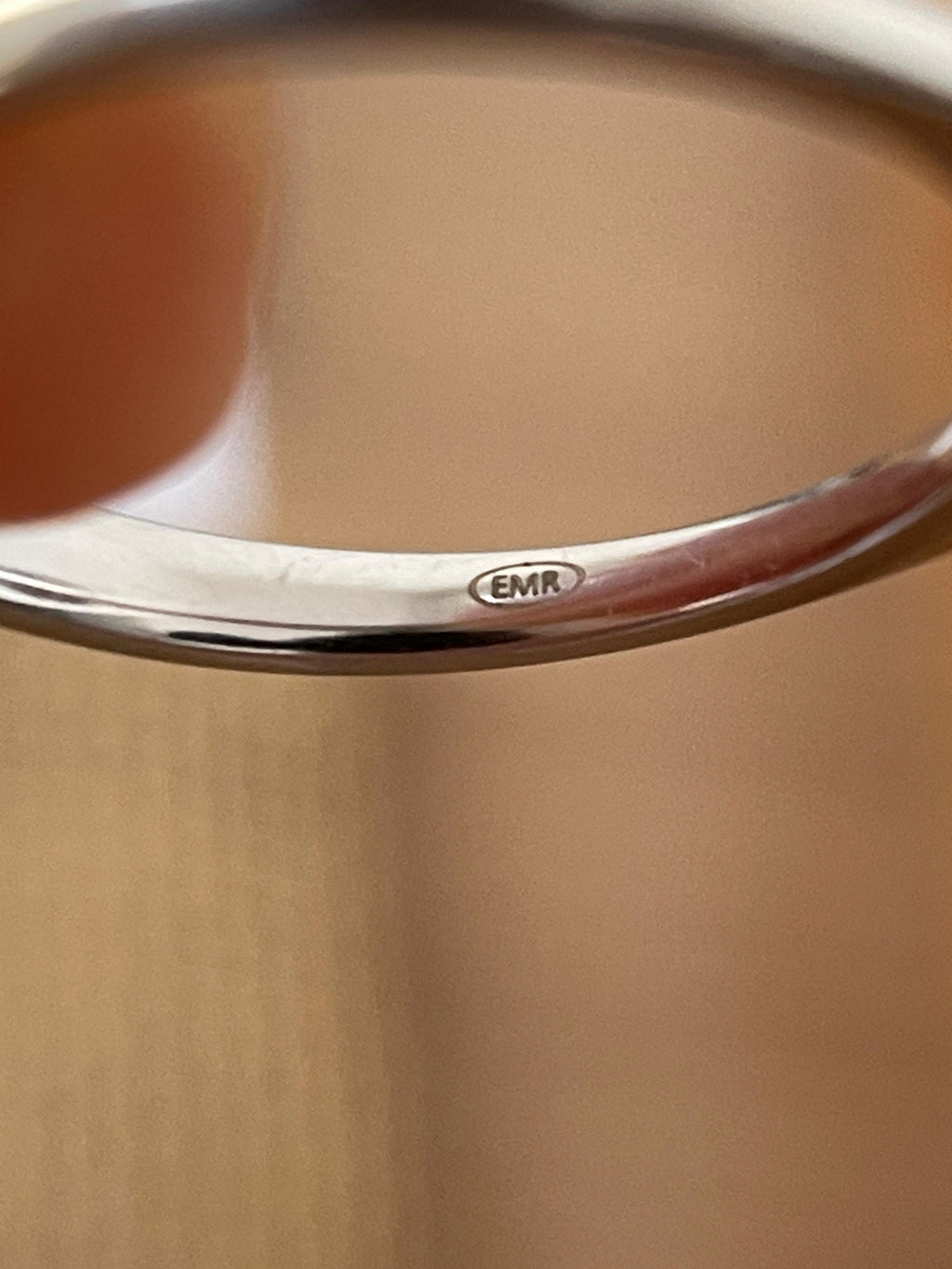 Superb Inel Aur alb 18k - diamante - certificat