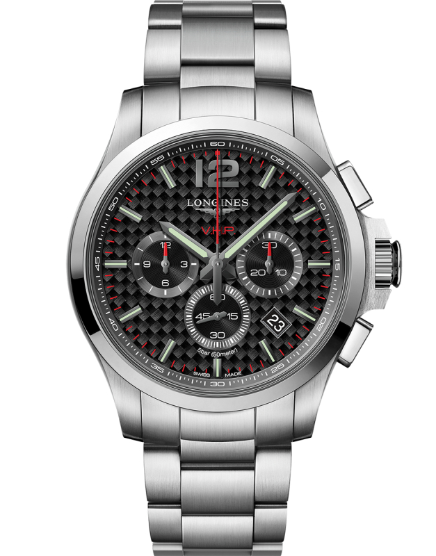Longines Conquest - 44mm - Chronograph VHP - Very High Precision L3.727.4.66.6