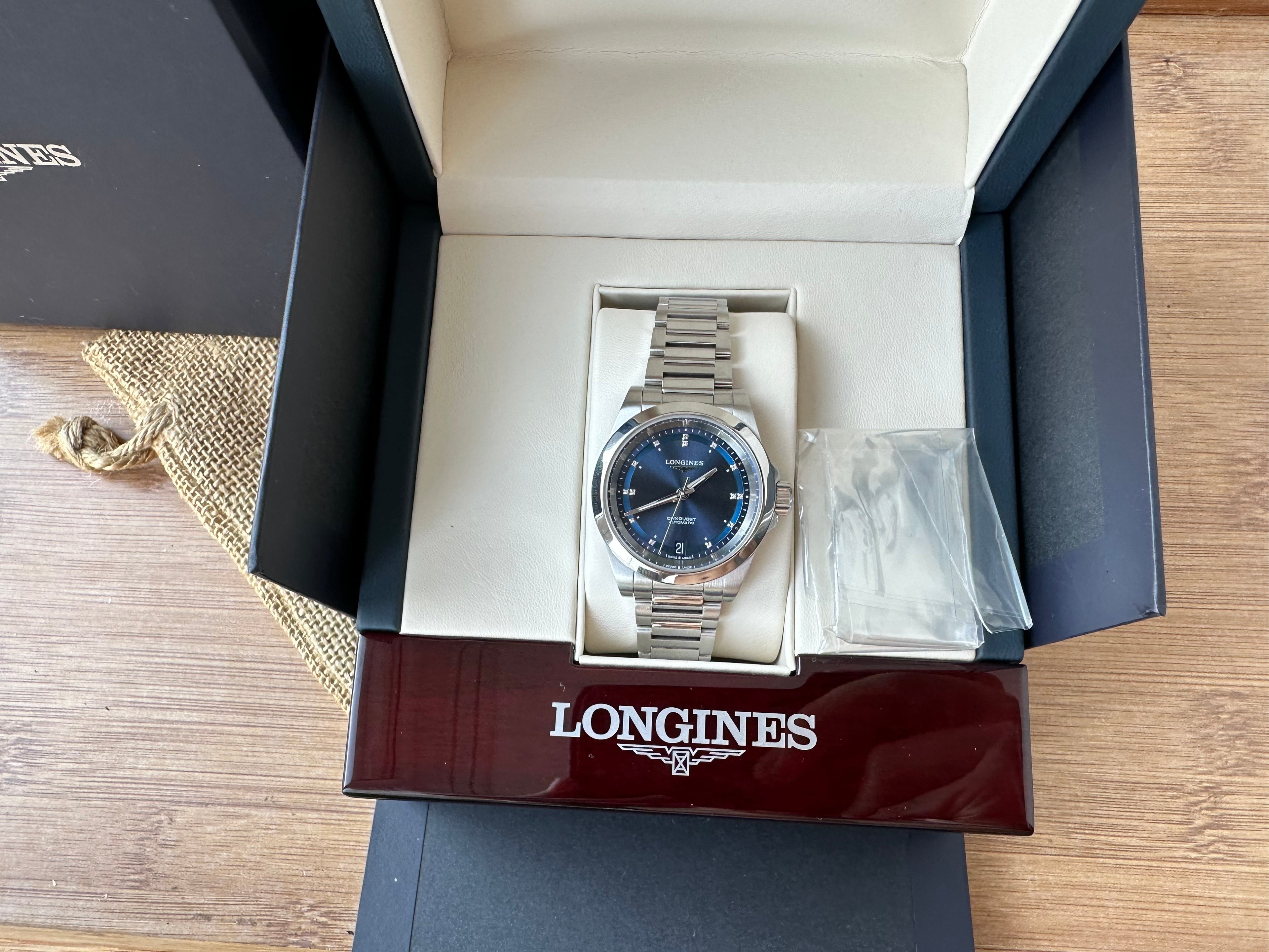 Longines Conquest Lady - Diamonds - L3.320.4.97.6