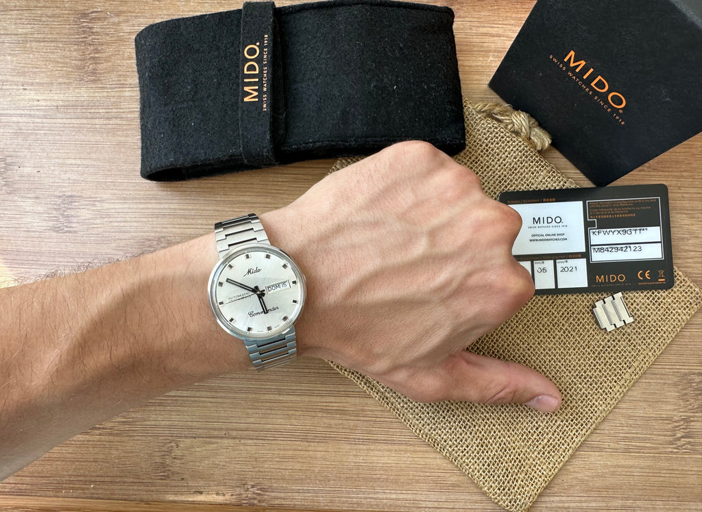 Ceas Mido Commander Automatic Datoday 39mm- Full set - Impecabil -M8425.4.11.1