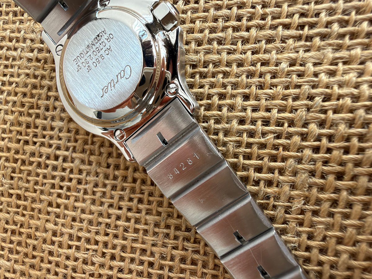 Cartier Santos Octagon Automatic - Aur Oțel - 25mm - Ref. 0907