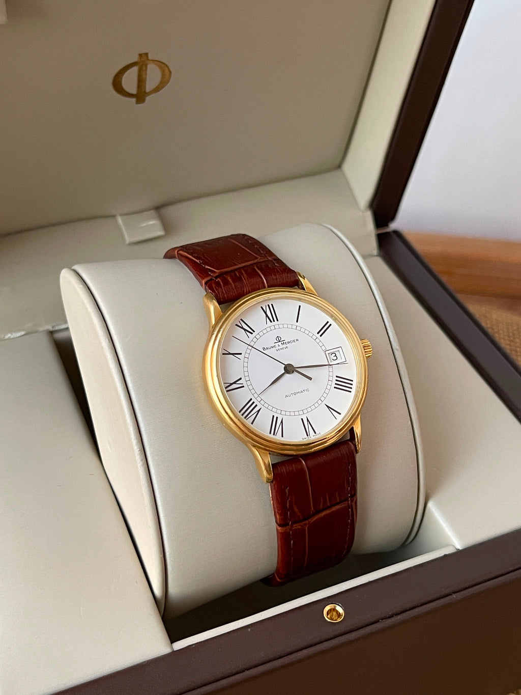Baume Mercier Automatic Aur 18K - impecabil