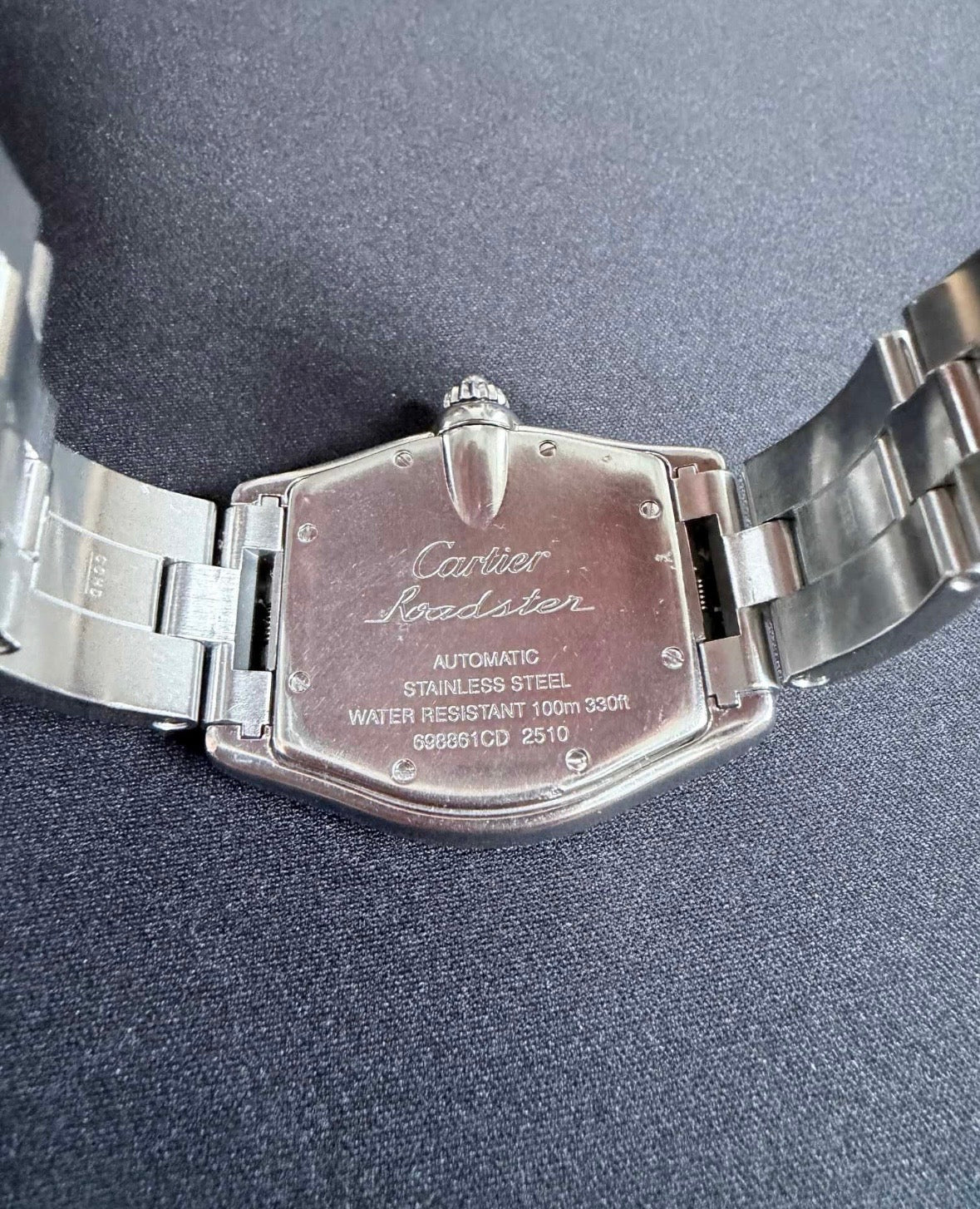 Cartier Roadster 2510 Automatic - Full set, cu acte Condiție excelenta