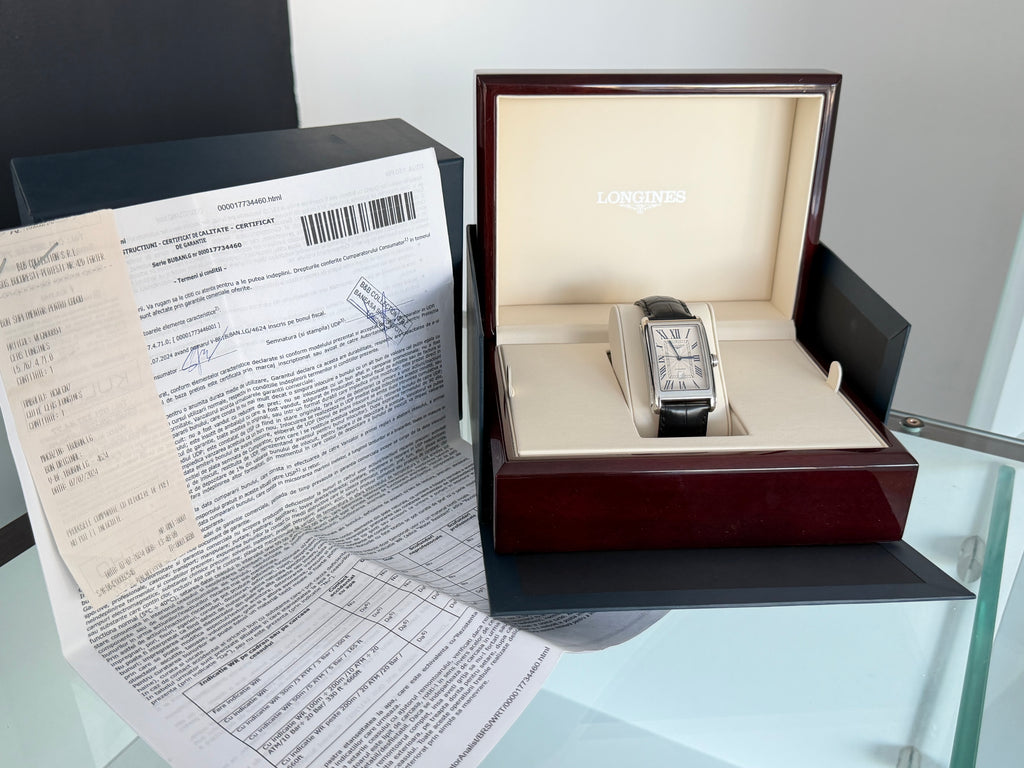Longines Dolcevita Automatic ca nou 28.2x47.0 mm - Ref. L5.767.4.71.9 - Full set
