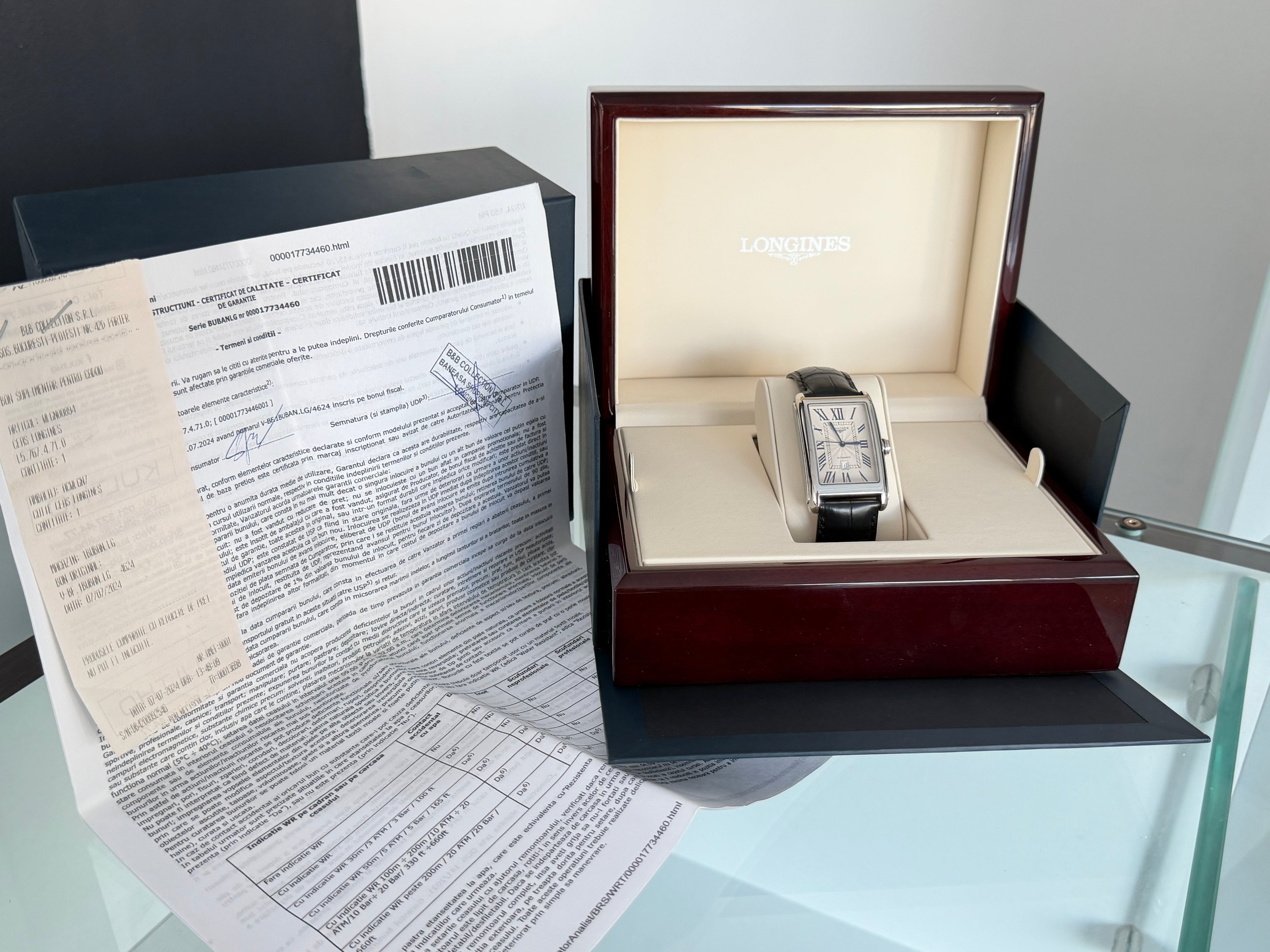 Longines Dolcevita Automatic ca nou 28.2x47.0 mm - Ref. L5.767.4.71.9 - Full set