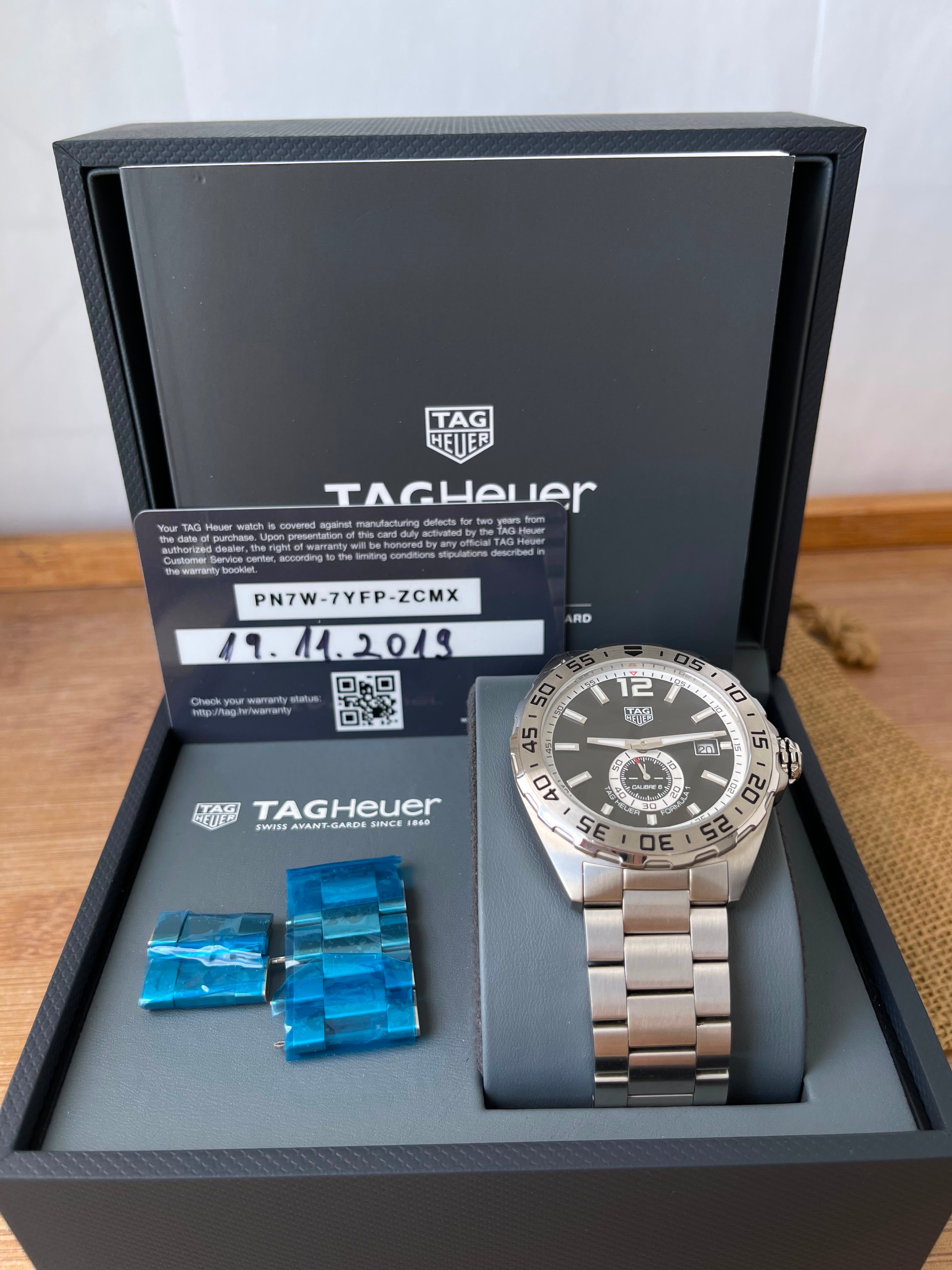 Tag Heuer Formula 1 - Calibre 6 Automatic- Full set, ca nou WAZ2012