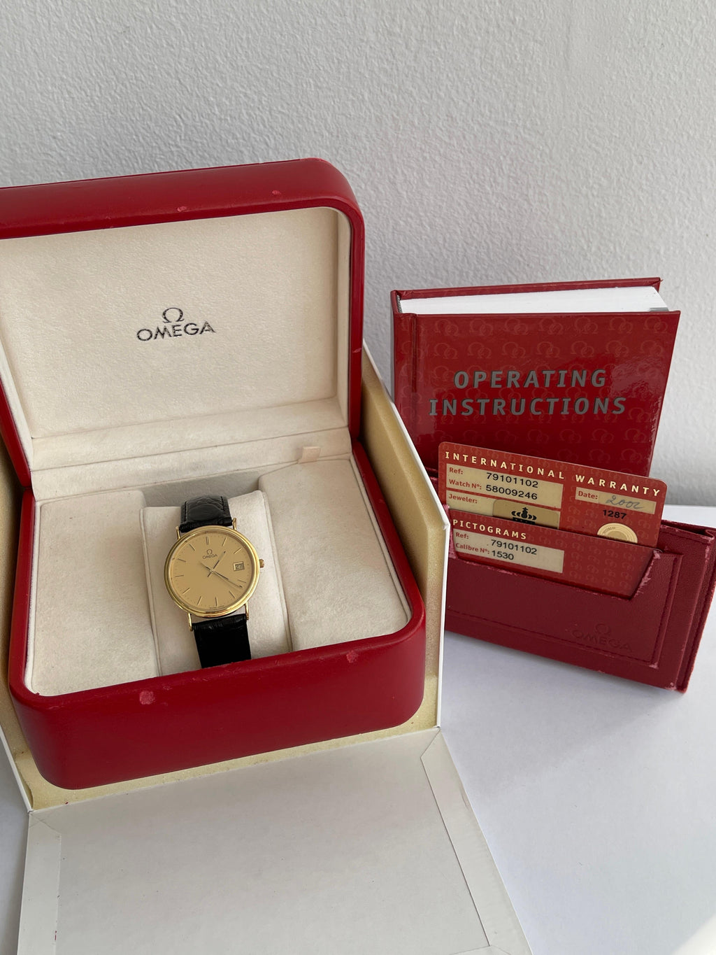 Superb Omega Seamaster Jubilee Aur 18K - Full set - Impecabil