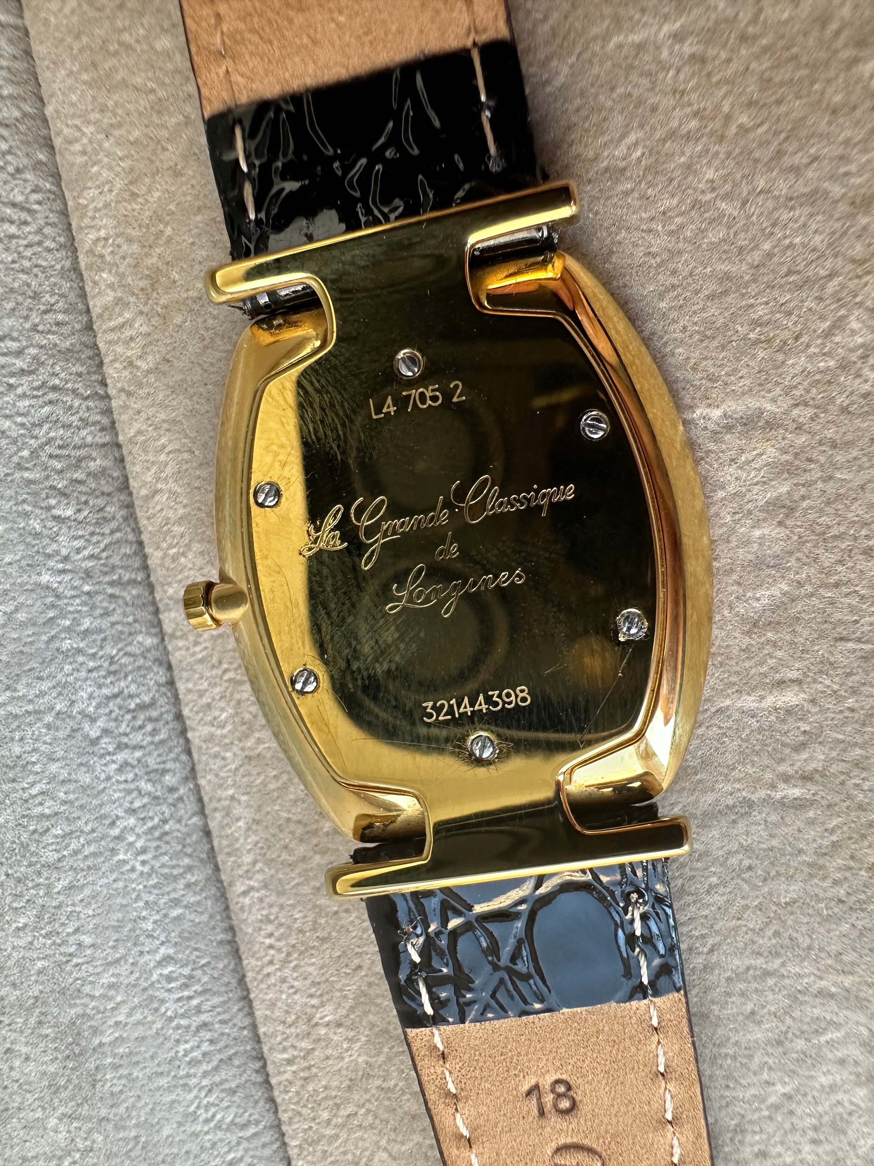Longines La Grande Classique Tonneau Lady L4.705.2.32.2
