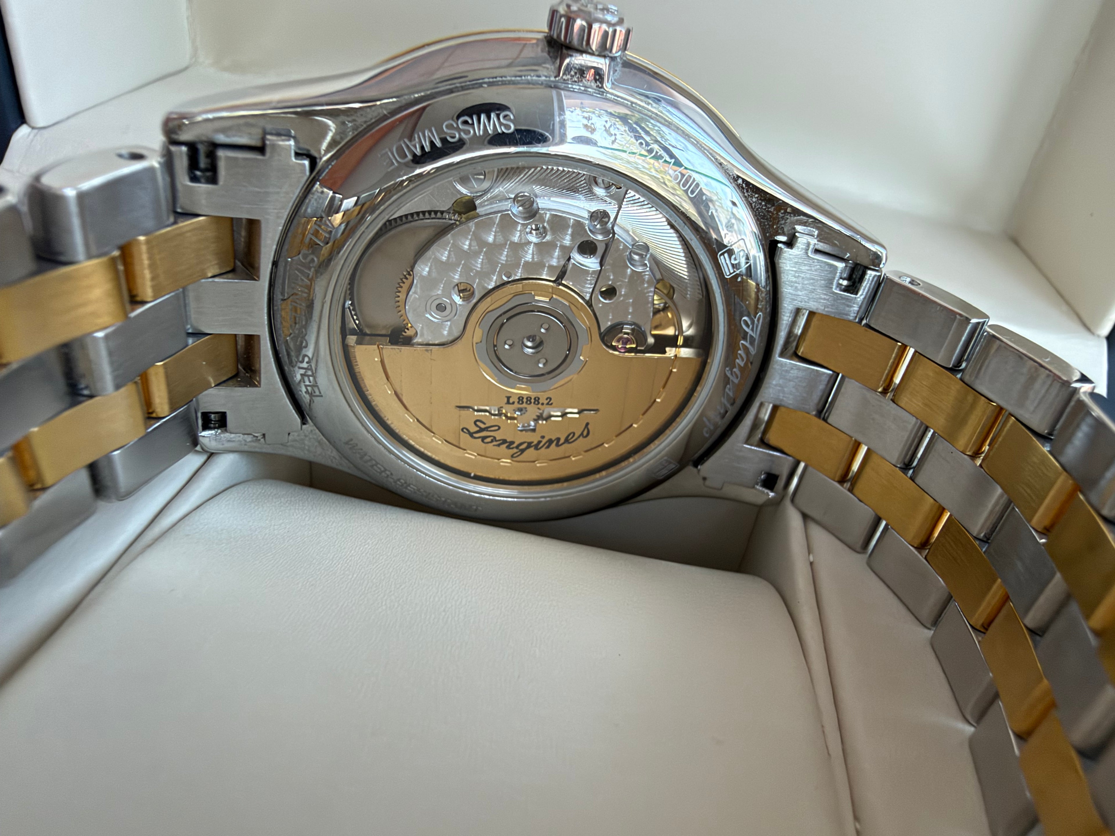 Longines Flagship Automatic 38.5mm - Two tone - Full set - Servisat - L4.974.3.32.7