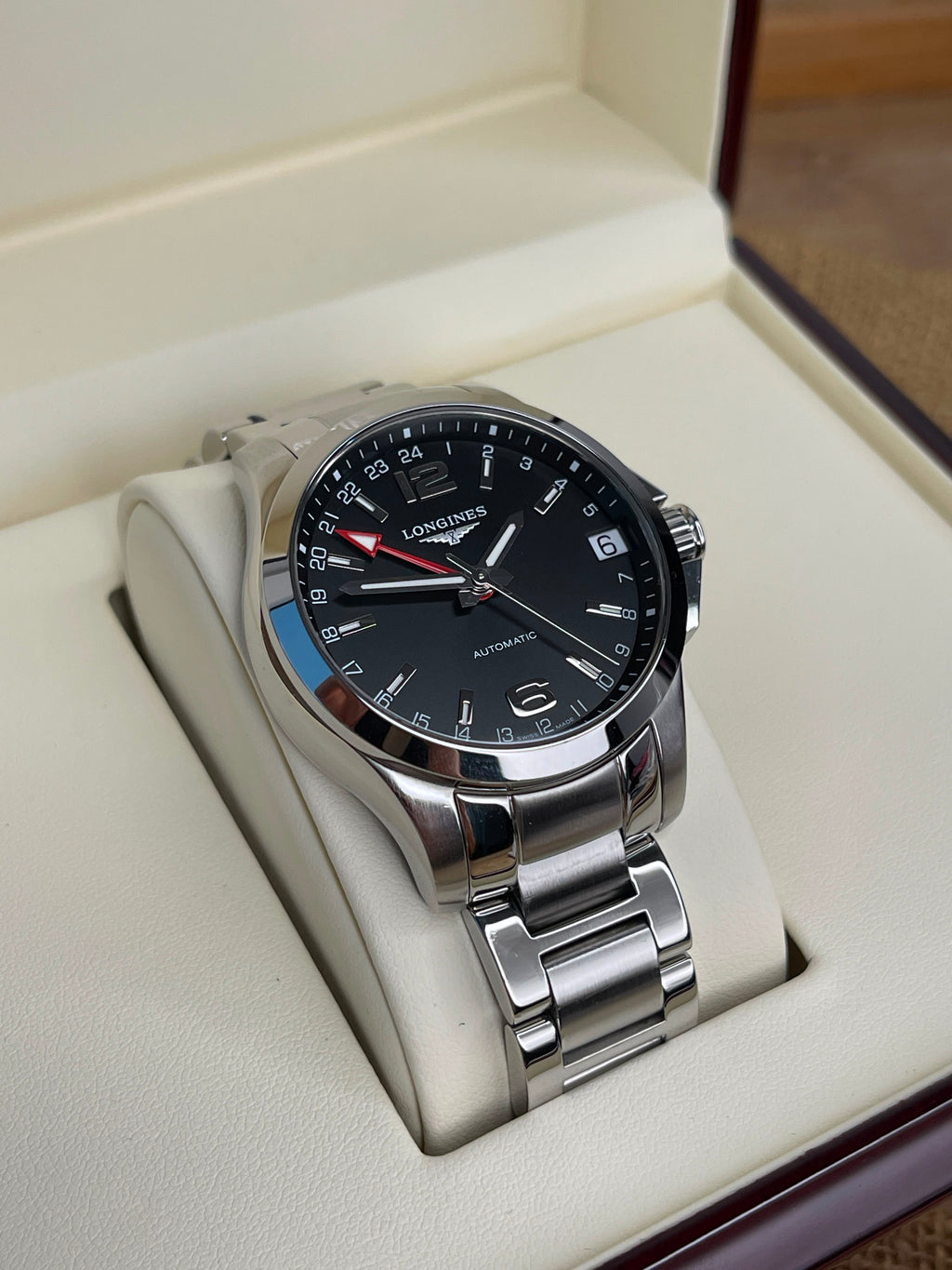 Longines Conquest GMT - Automatic - 41mm - impecabil