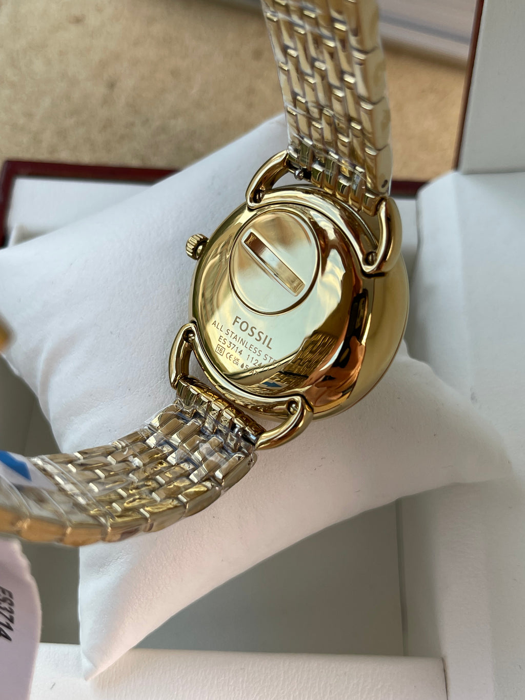 Ceas Fossil Tailor Gold nou - ES3714 - 35mm diametrul