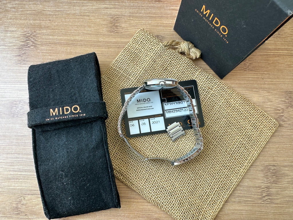 Ceas Mido Commander Automatic Datoday 39mm- Full set - Impecabil -M8425.4.11.1