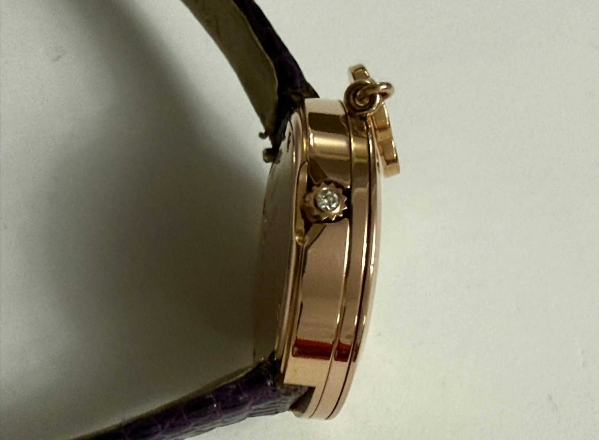 Ceas Lady Van Cleef & Arpels aur 18k - 25mm diametrul