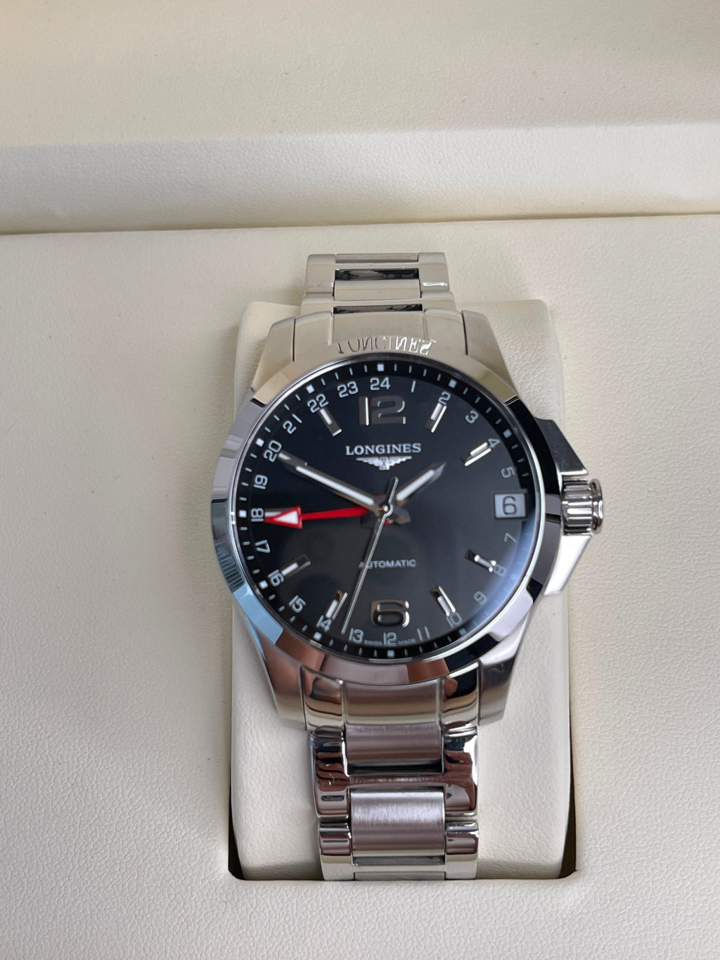 Longines Conquest GMT - Automatic - 41mm - impecabil