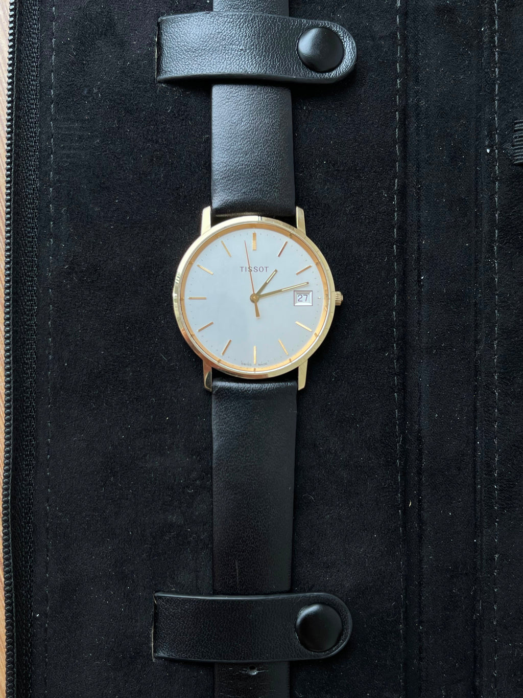 Ceas Tissot Goldrun Aur 14k - 34mm - impecabil - Unisex