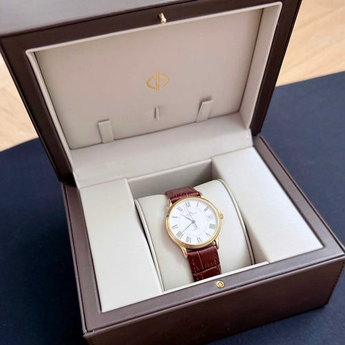 Cas Baume Mercier Geneve - Aur 18K - Full set - Automatic