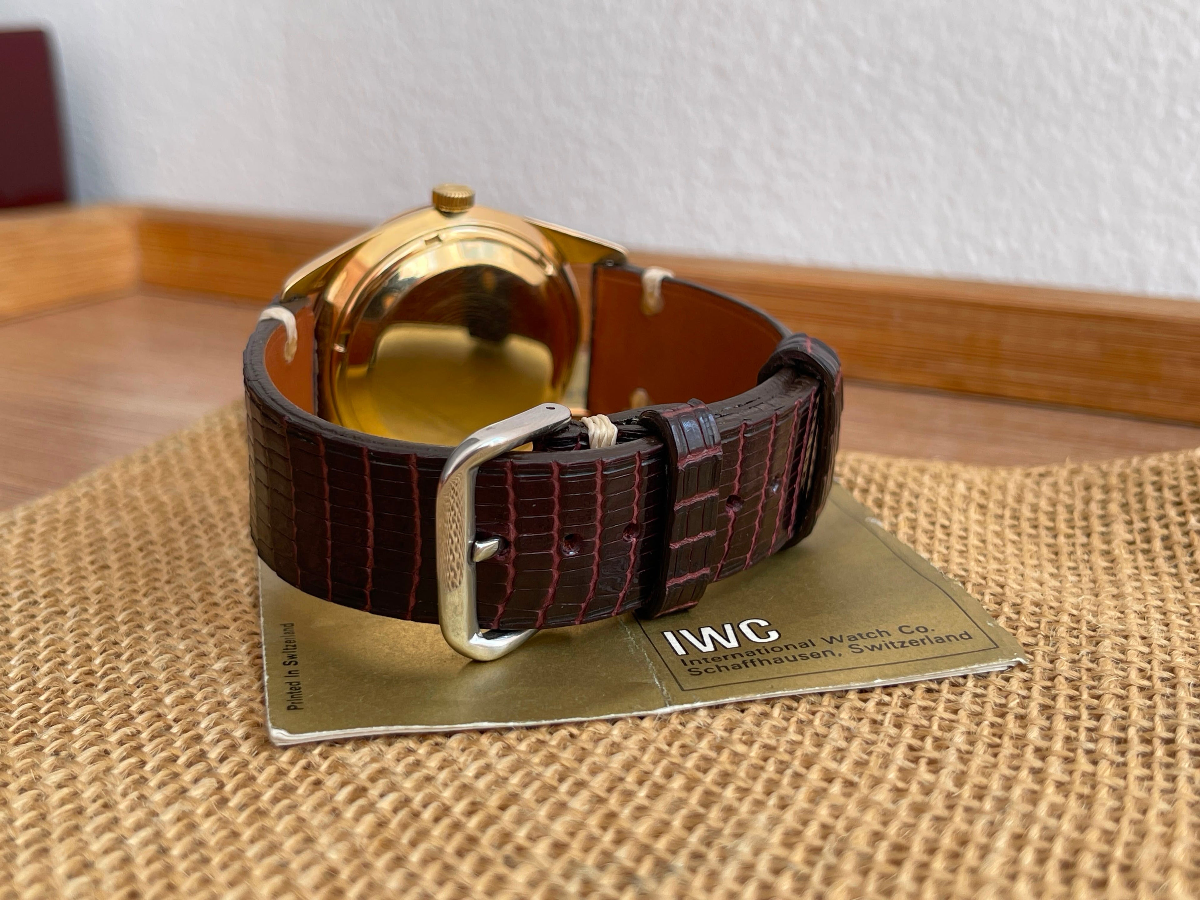 IWC Automatic Aur 18K - Vintage - NOS - din 1970