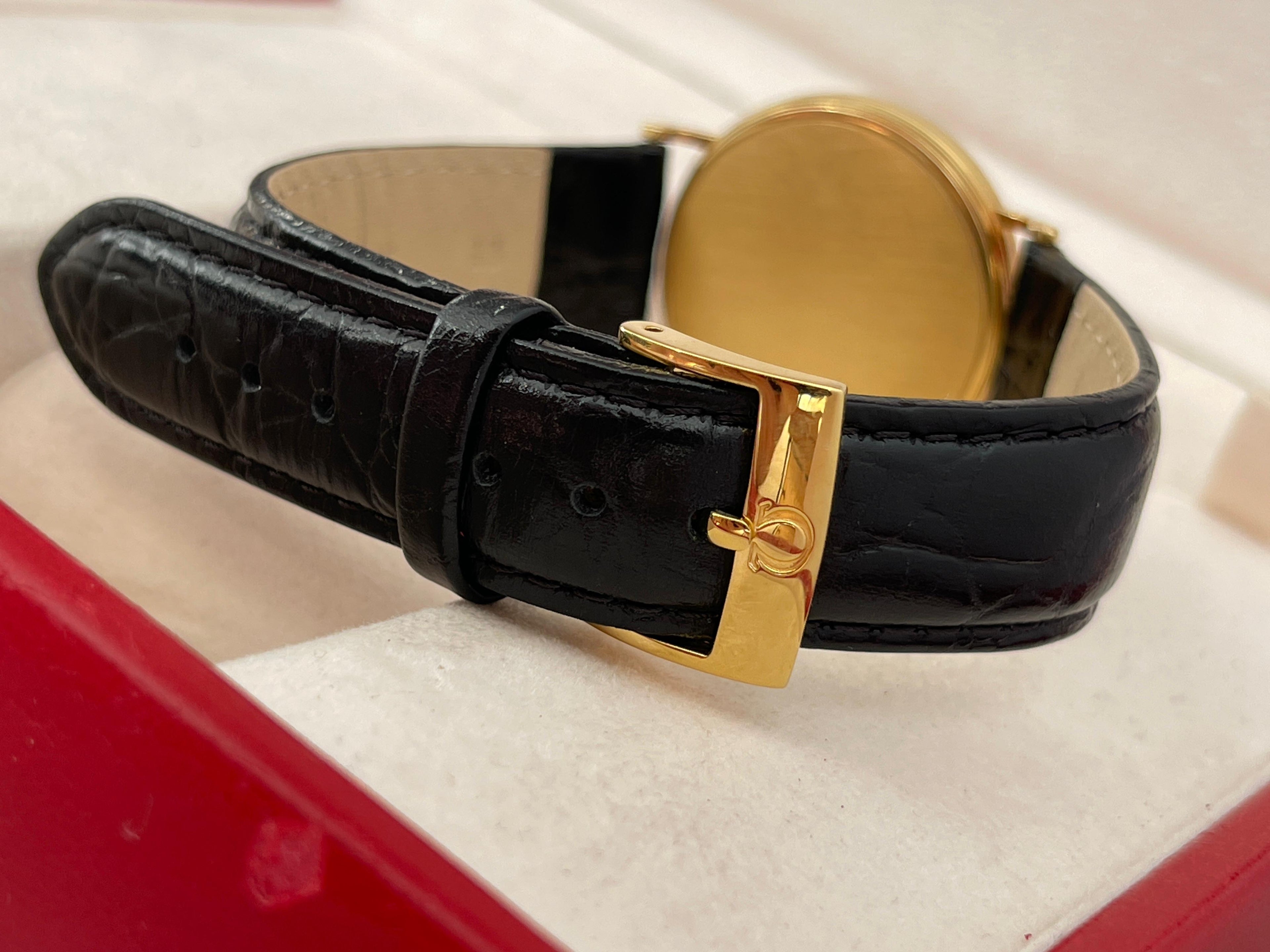 Superb Omega Seamaster Jubilee Aur 18K - Full set - Impecabil