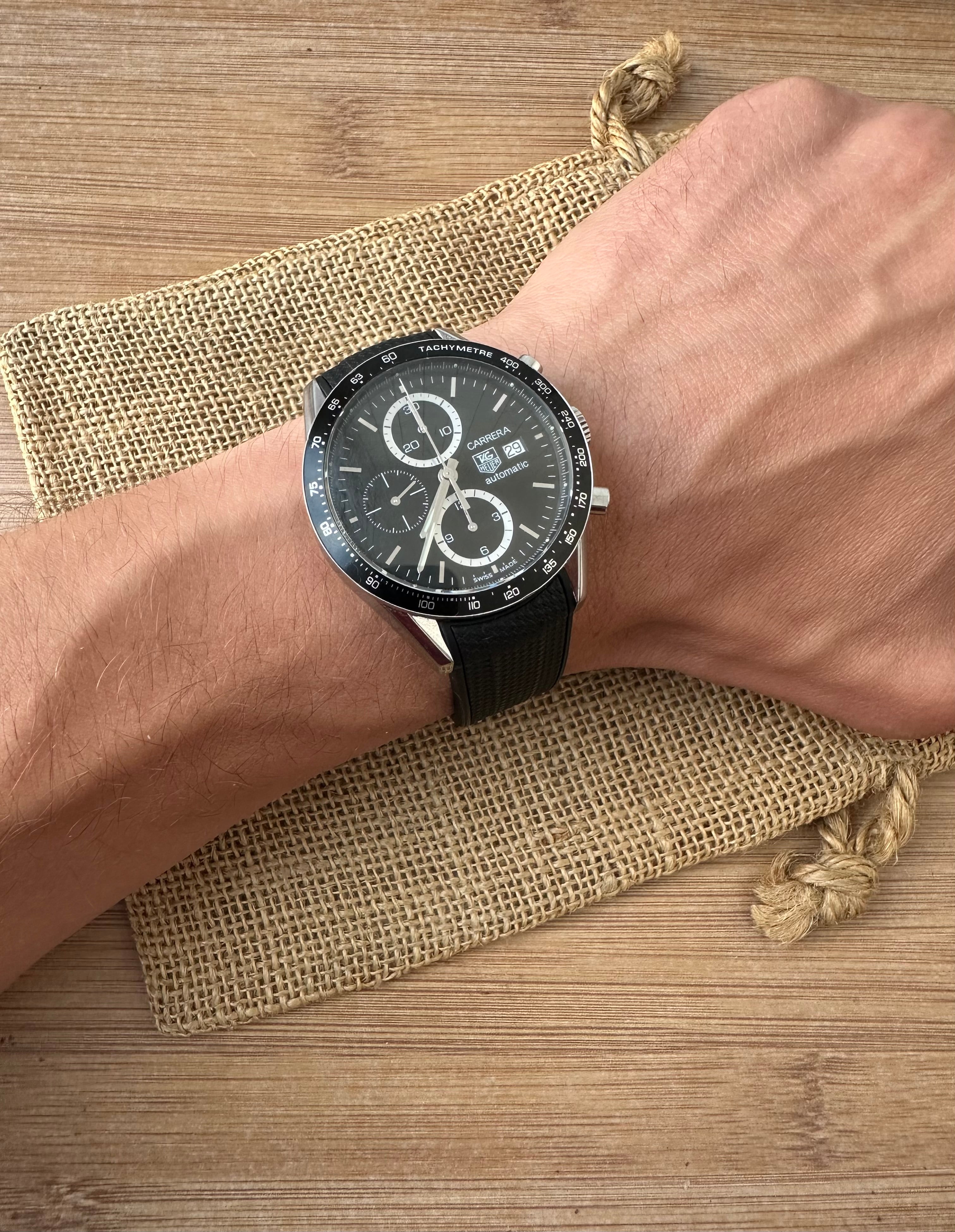 Tag Heuer Carrera - Calibre 16 - Valjoux 7750 - 41mm diametrul