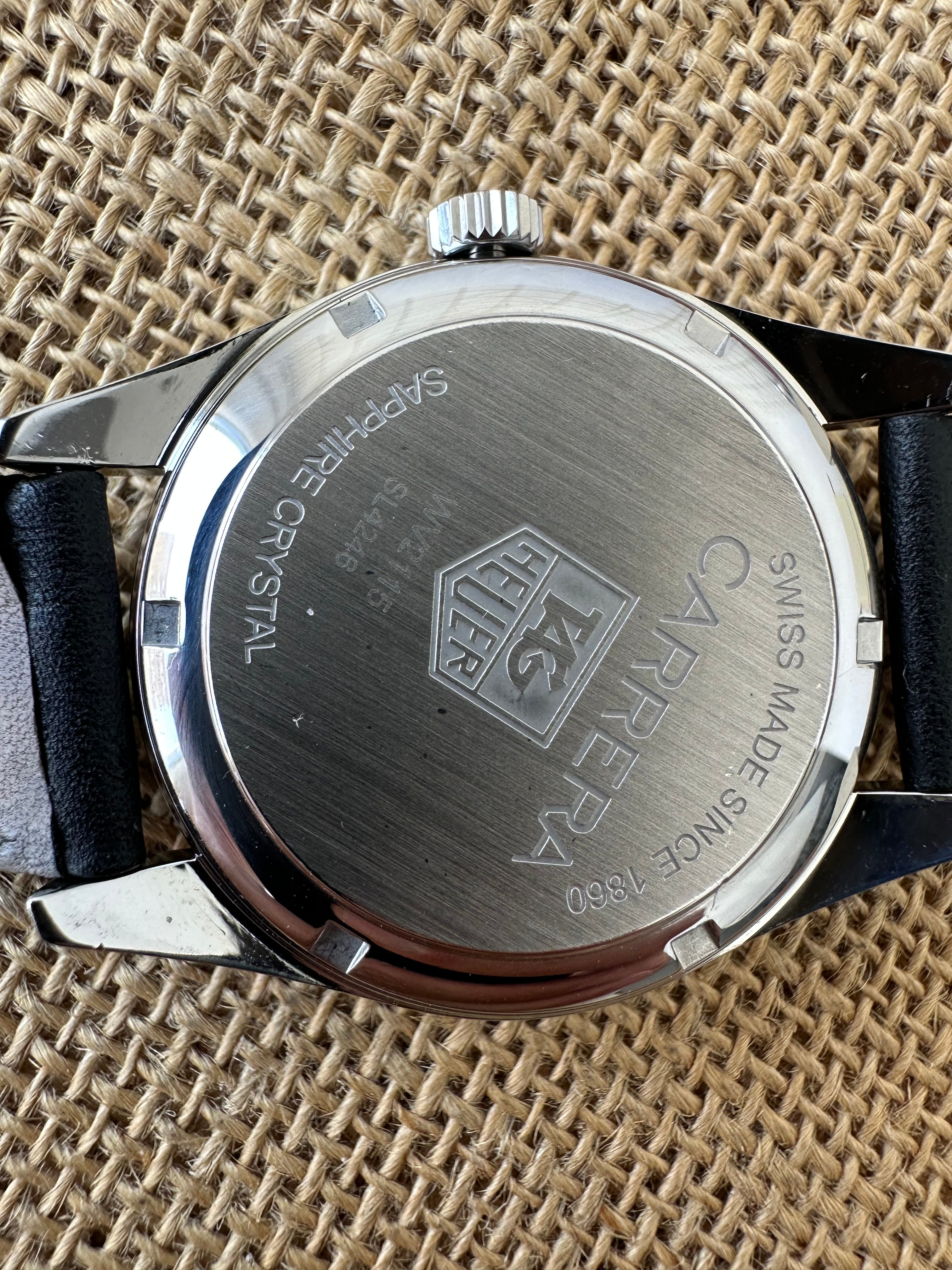 Tag Heuer Carrera Twin time GMT 39mm - Ref. WV2115