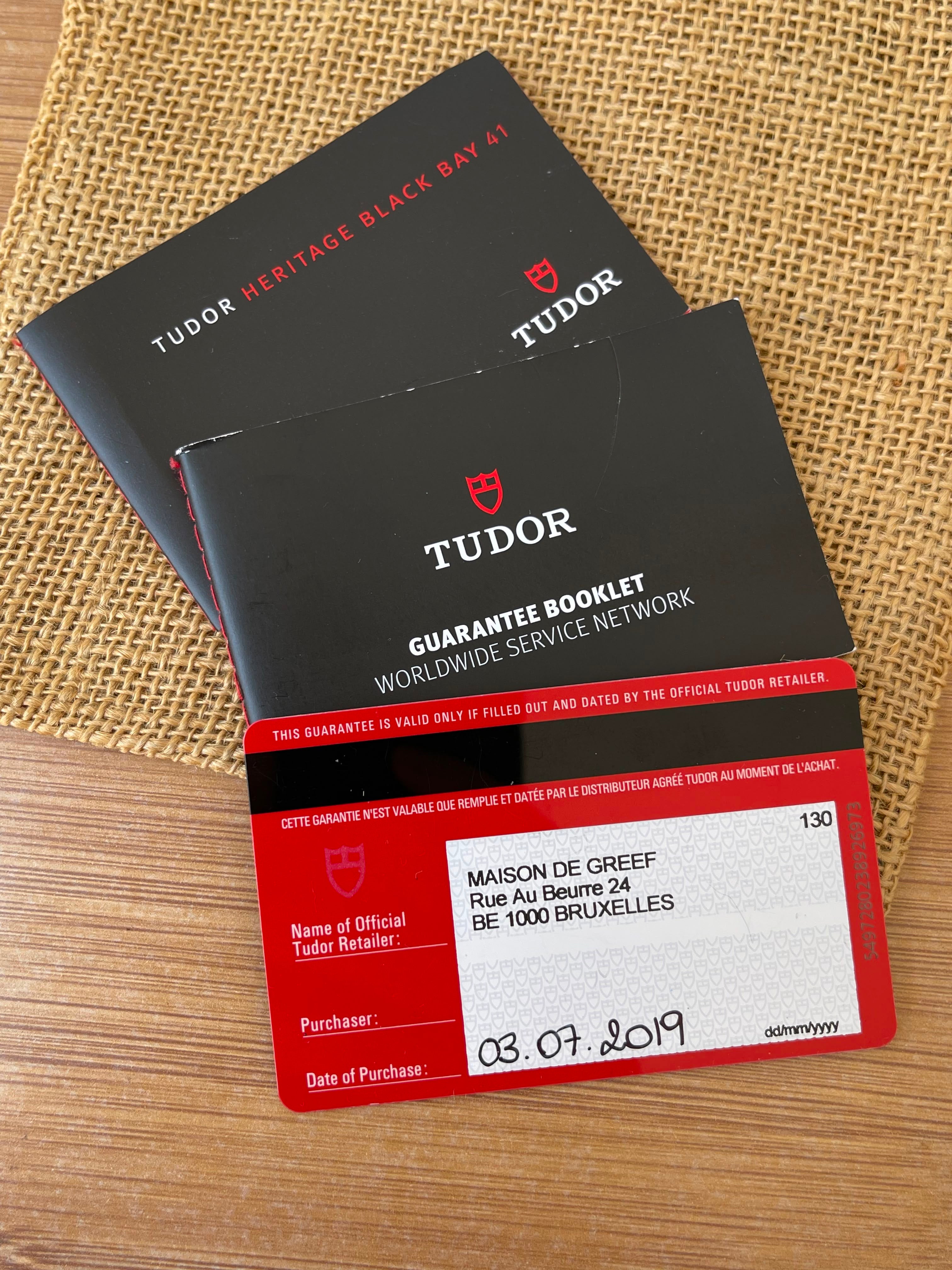 Ceas Tudor Black Bay 41mm - Full Set, acte, cutie, servisat Ref. 79540