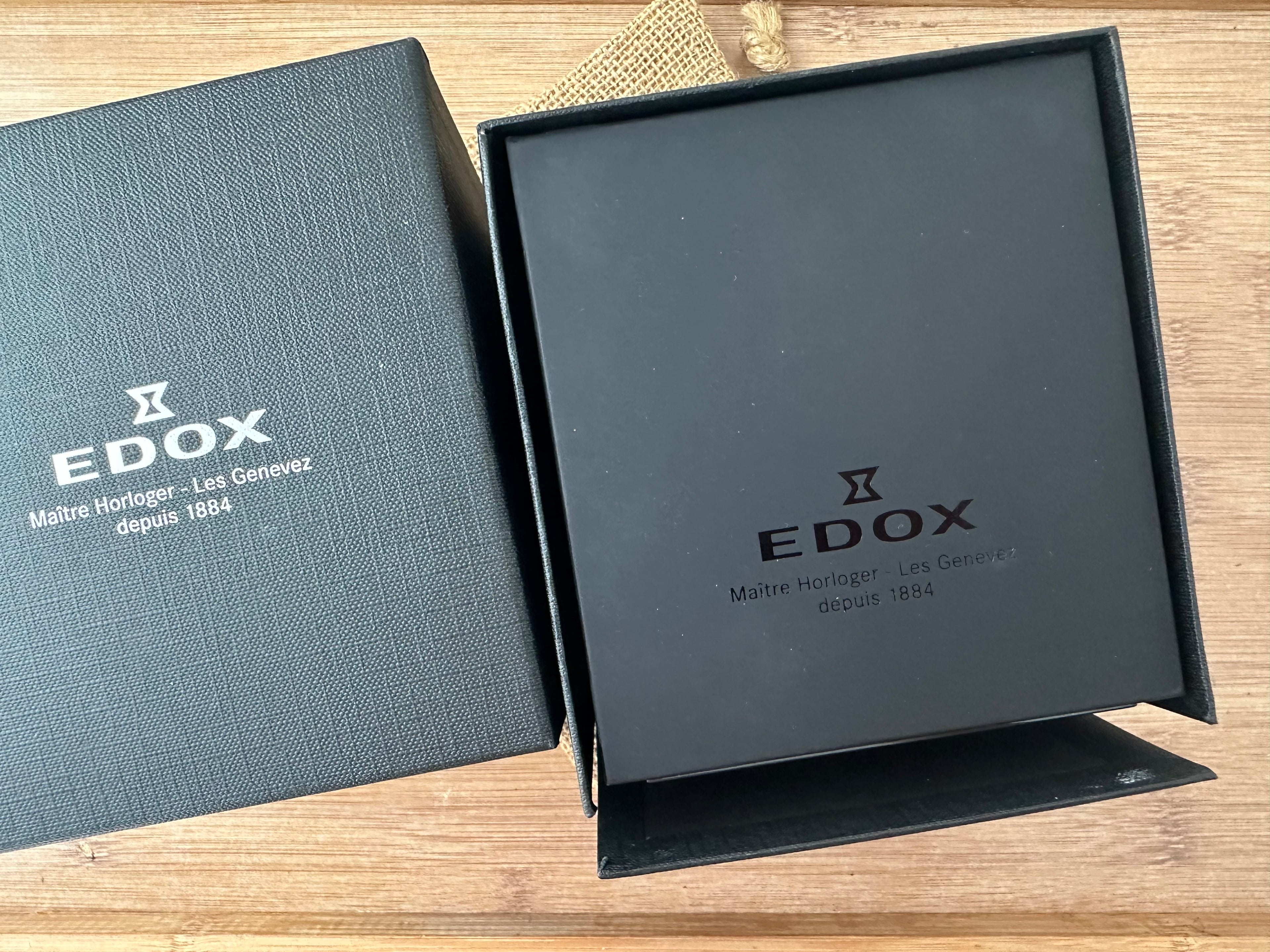Ceas Edox Delfin Full set Rubber Strap
